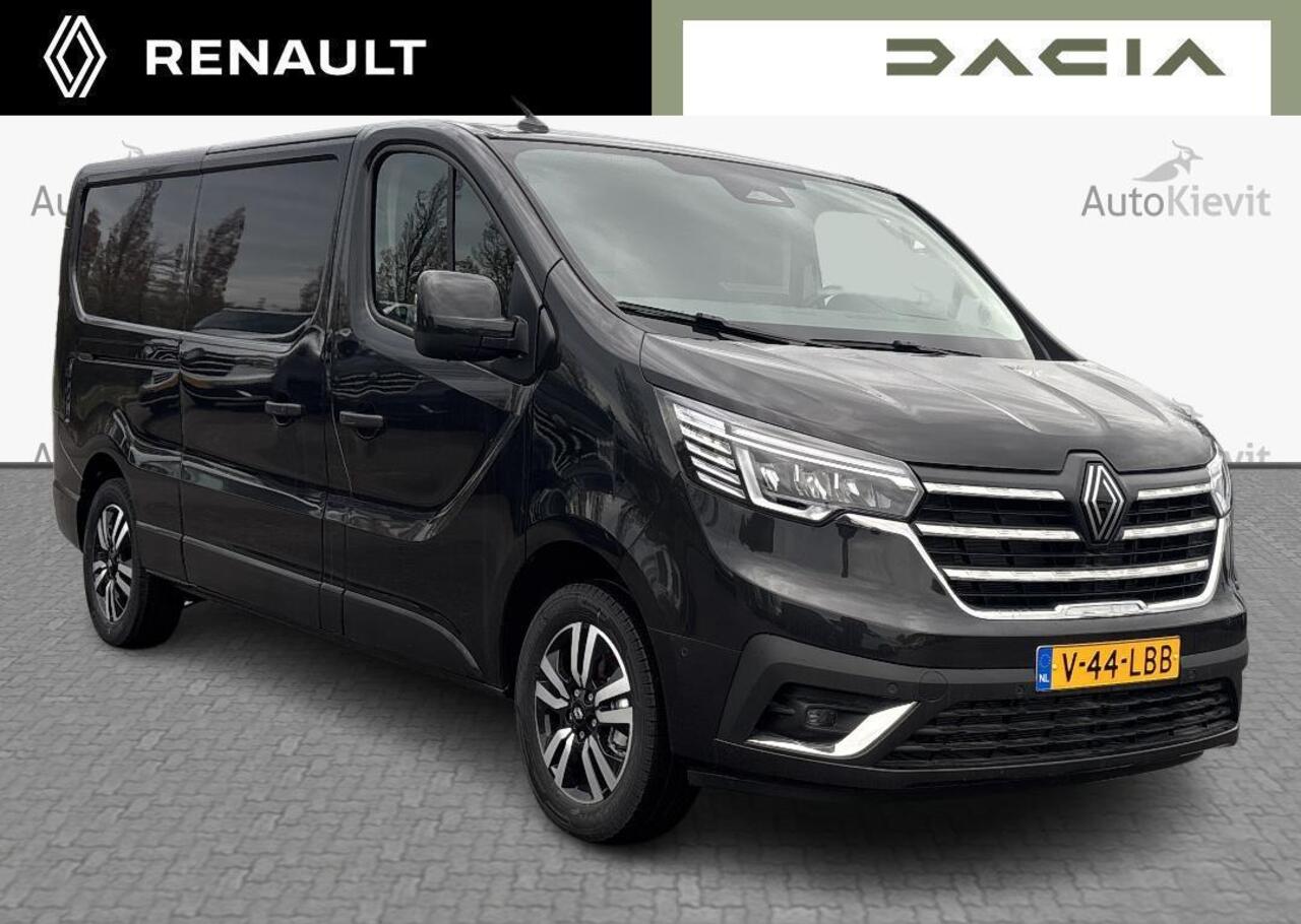 Renault TRAFIC 2.0 Blue dCi 170 T30 L2H1 Extra - Reservewiel / Alarm / 17\" lichtmetalen velgen Noir - Houten laadvloer