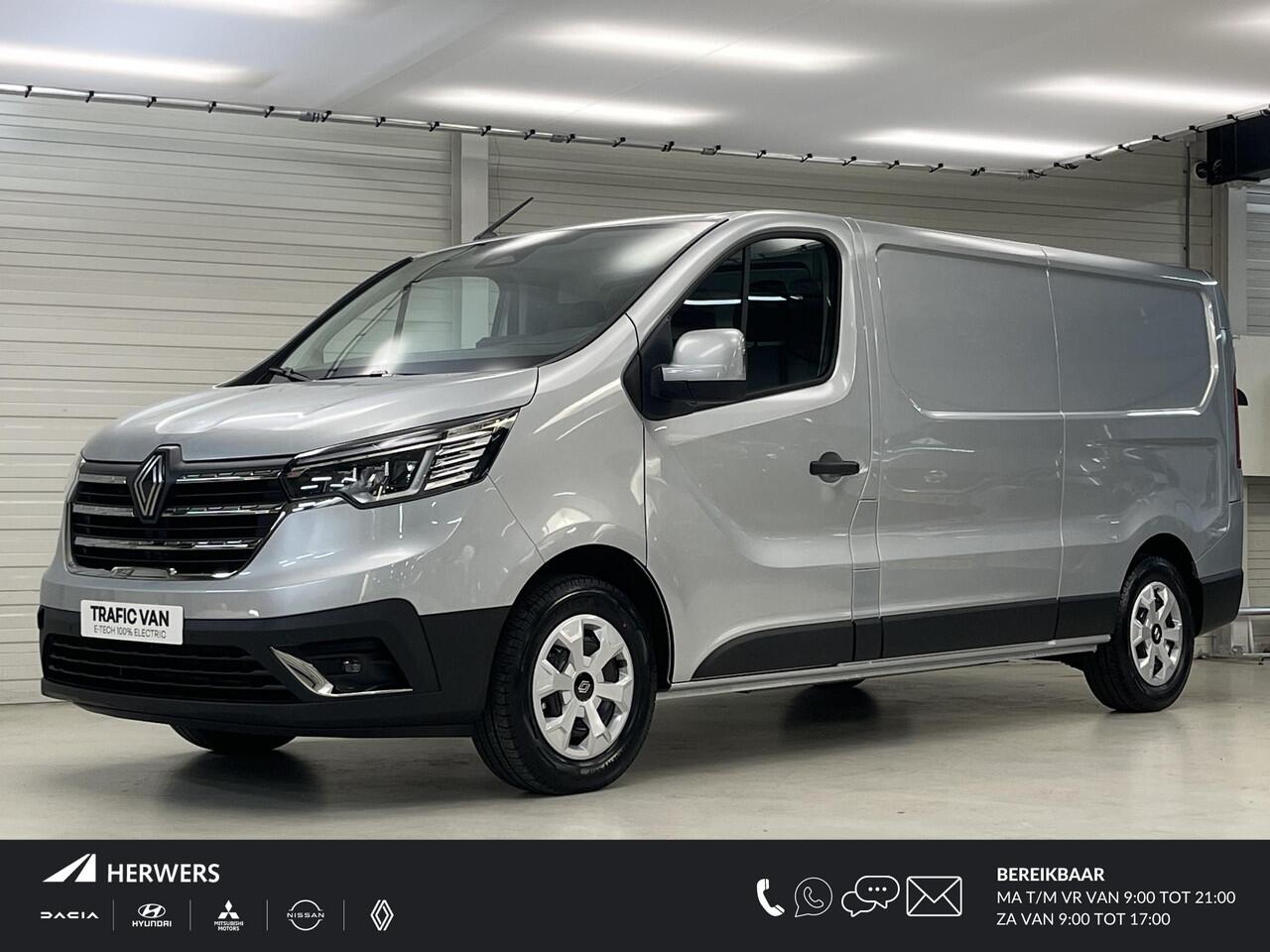Renault TRAFIC E-Tech T29 L2H1 Advance 52 kWh / 3 Zitplaatsen / Achteruitrijcamera / Parkeersensoren Voor & Achter / Uit Voorraad Leverbaar / Apple Carplay/Android Auto /