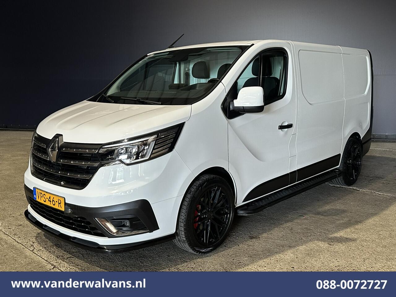 Renault TRAFIC 2.0 dCi 131pk L1H1 Euro6 Airco | LED | Navigatie | LM velgen | Cruisecontrol | 2500kg Trekhaak Parkeersensoren, Sidebars, Bijrijdersbank