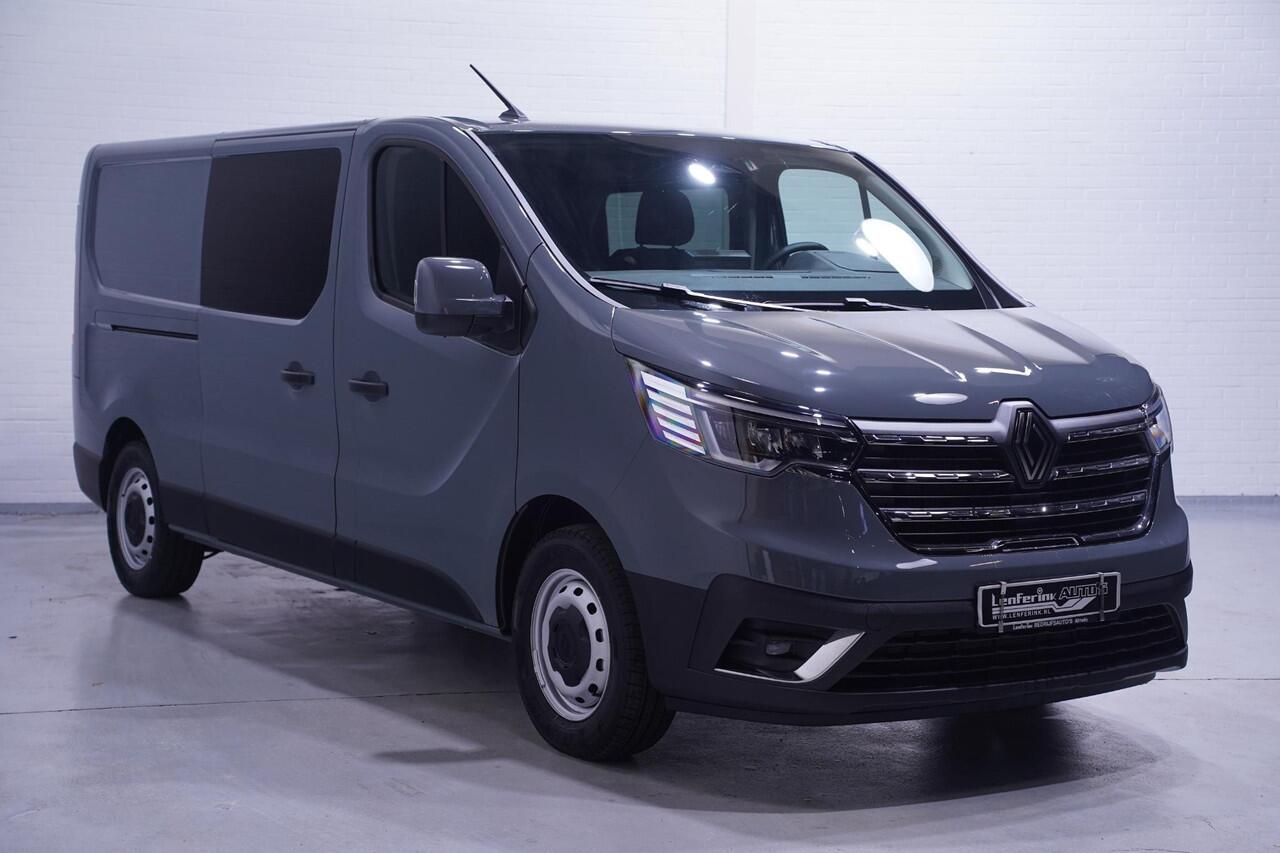 Renault TRAFIC 2.0 dC1 150 pk Dubbel Cabine BPM vrij Airco Camera Apple Carplay, LED Koplampen, Digital Dashbord, Cruise, Nieuw