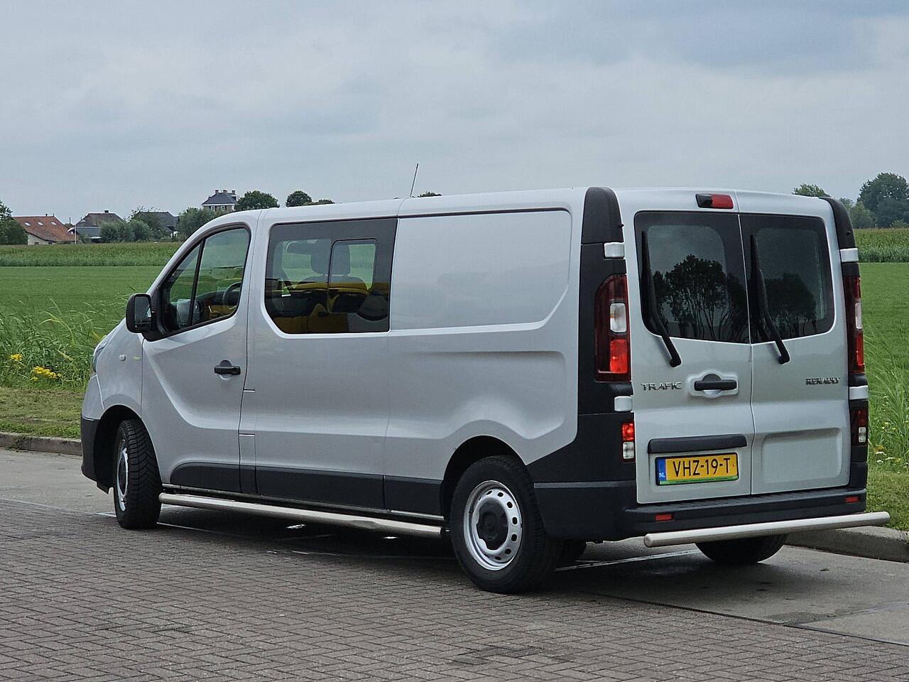 Renault TRAFIC 2.0 dCi 145 T29 L2H1 DC Comfort Airco Automaat Navi Sidebars Euro6 145Pk NAP 1e Eigenaar!