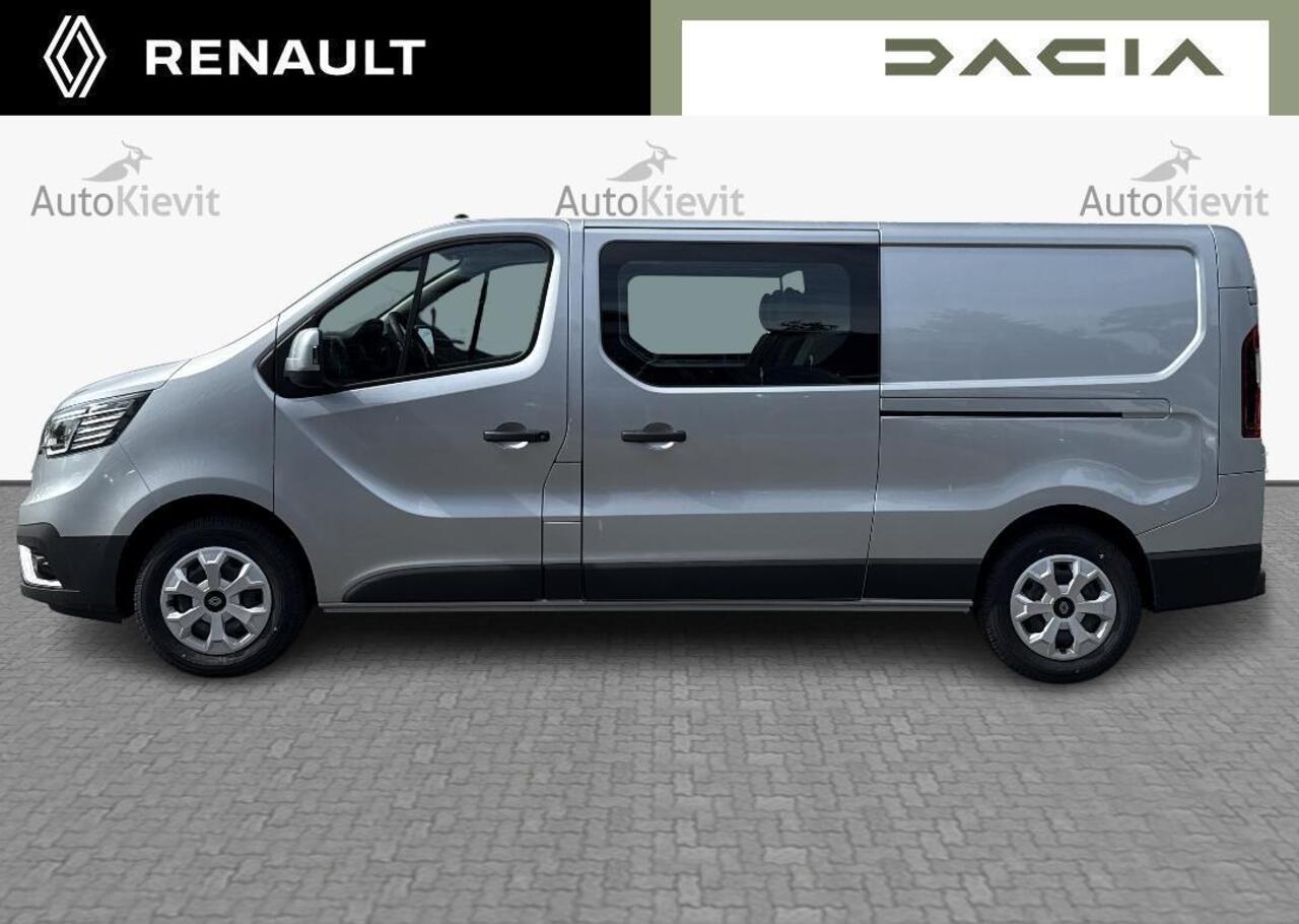 Renault TRAFIC 2.0 Blue dCi 130 T30 L2H1 Advance DC - Dubbele Cabine - Zijdeur link + rechts - EASY LINK navi - Additionele parkeerhulp - Houten laadvloer SNOEKS