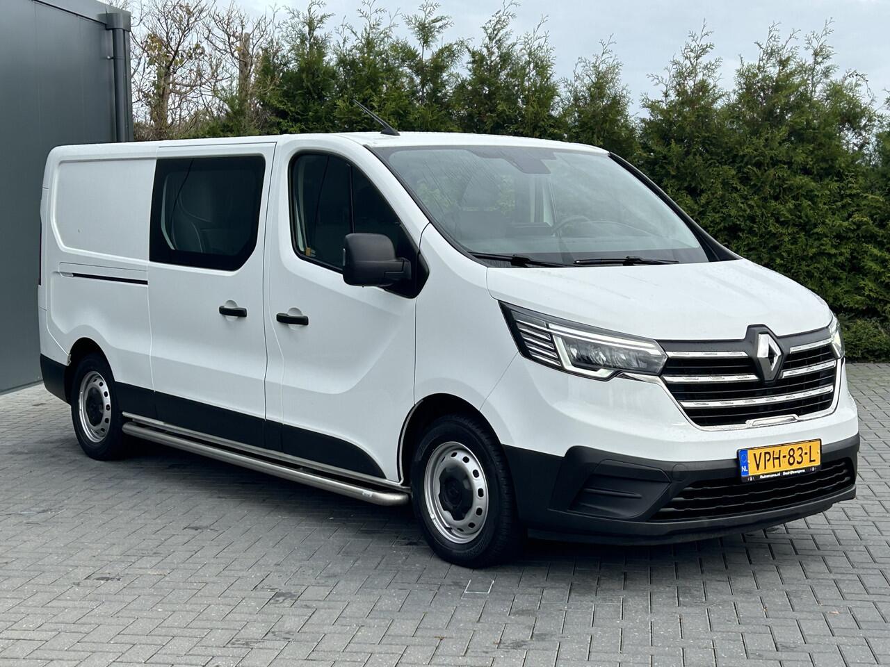 Renault TRAFIC 2.0 dCi / L2H1 / DUBBEL CABINE / 6-PERSOONS DUBBELE CABINE / AIRCO / CRUISE / NAVI / BLUETOOTH / PDC