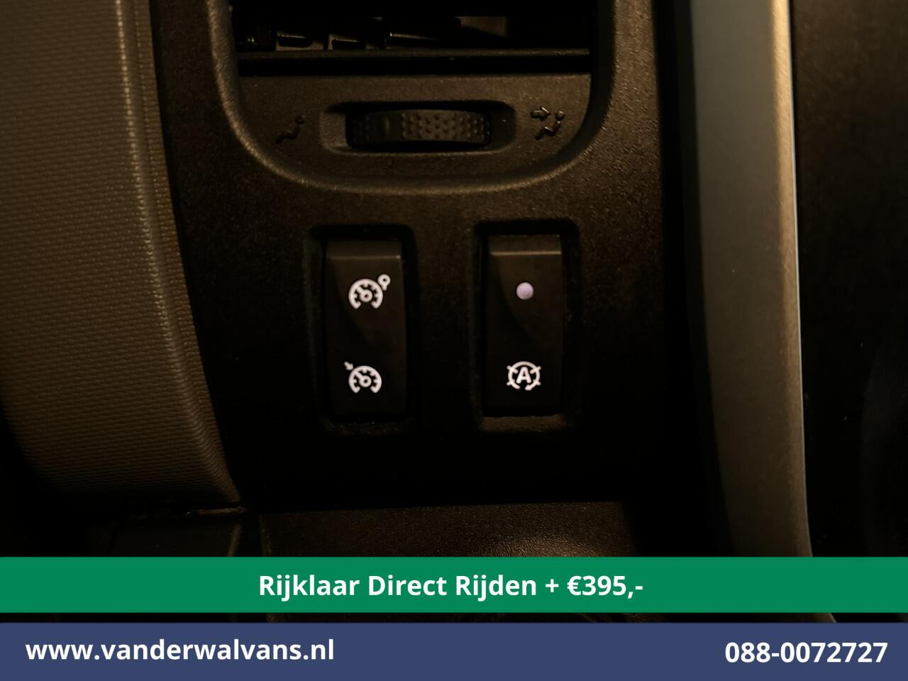 Renault TRAFIC 1.6 dCi L1H1 Euro6 *Rijklaar Direct Rijden* Airco | Imperiaal | Trekhaak | Navigatie | Cruisecontrol Parkeersensoren, Bijrijdersbank