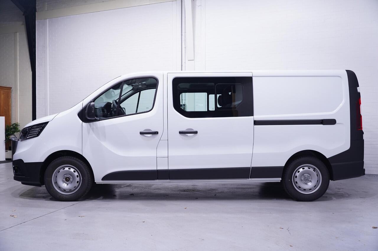 Renault TRAFIC 2.0 DCi 170 pk L2 Dubbel Cabine Aut. BPM vrij Navi 2x Schuifdeur, LED Koplampen, PDC achter, 5-Zits Nieuw