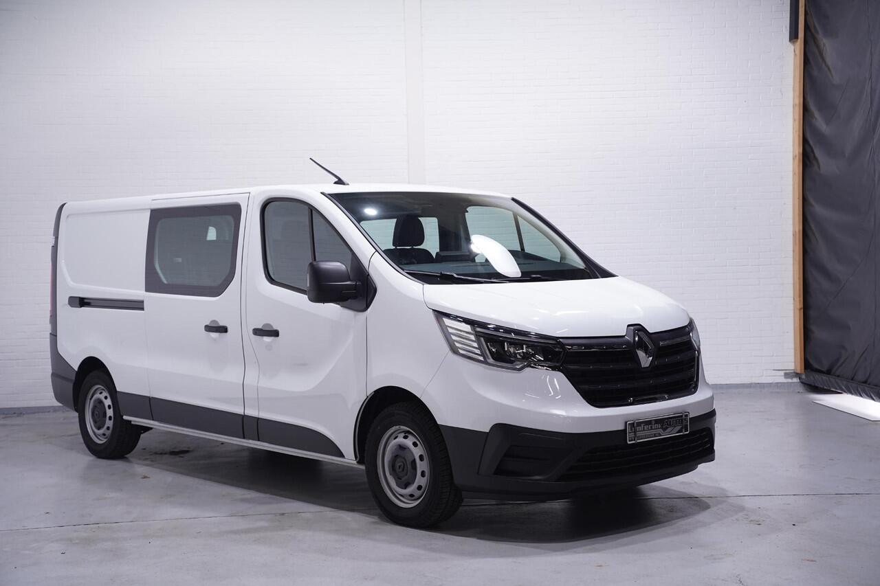 Renault TRAFIC 2.0 Blue dCi 130 pk Dubbel Cabine 6p Apple Carplay Airco, Cruise Control, LED Koplampen, PDC achter, Vastzetsysteem