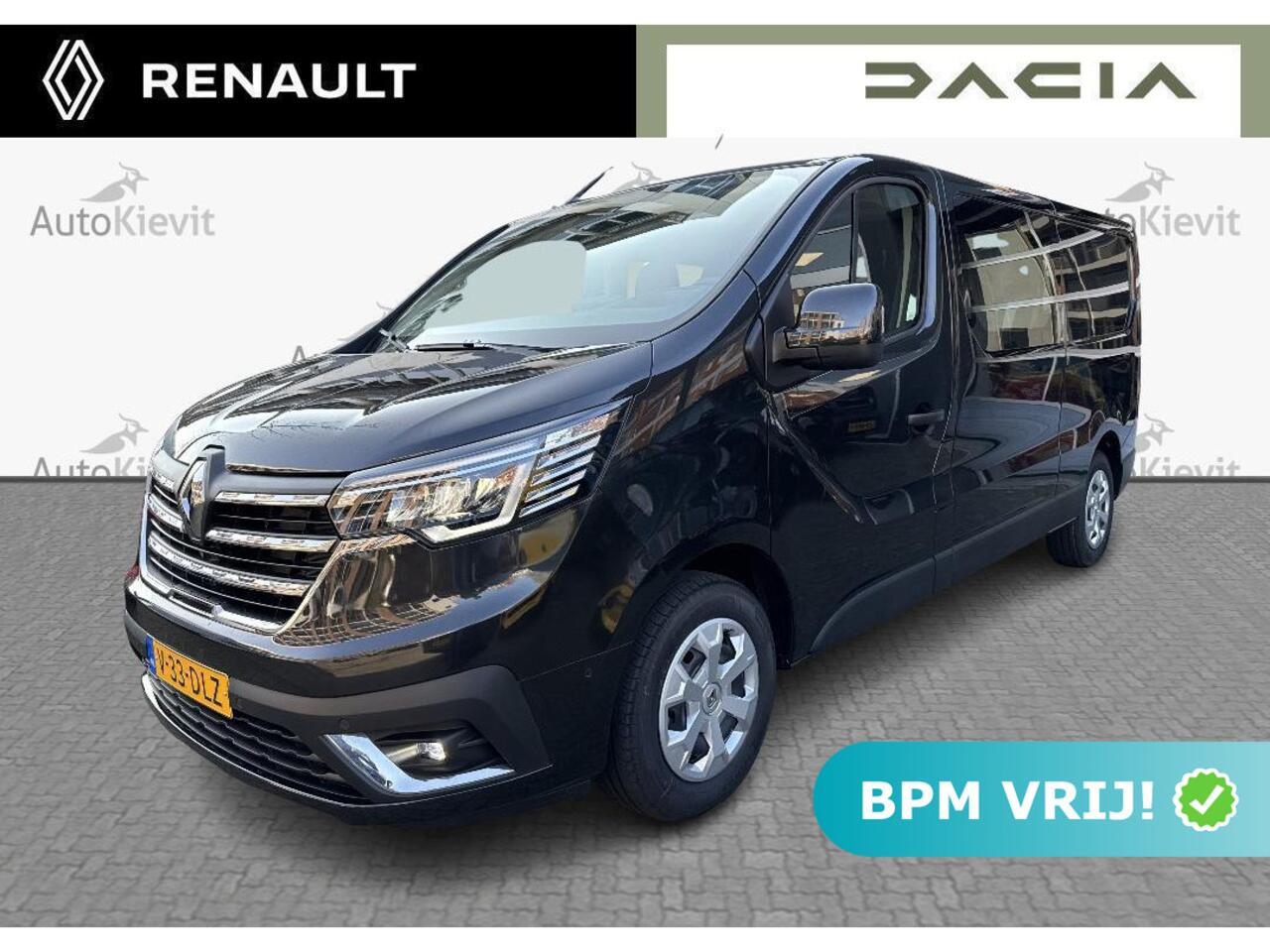 Renault TRAFIC 2.0 dCi 130 DC T30 L2H1 Work Edition - Dubbele Cabine - Pack Parking / EASY LINK navi SNOEKS