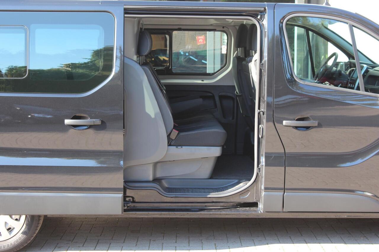 Renault TRAFIC L2H1 2.0 dCi 145 pk Comfort Dubbele Cabine Navi, Airco,Trekhaak, Laadruimte betimmert