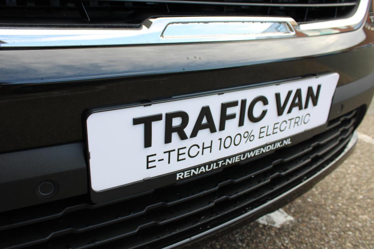 Renault TRAFIC E-Tech T29 L2H1 Comfort 52 kWh / EASY LINK NAVIGATIE / AIRBAG PASSAGIER / UITGEBREIDE PARKEER HUPL / PACK VISION / RESERVEWIEL / HANDSFREE CARD