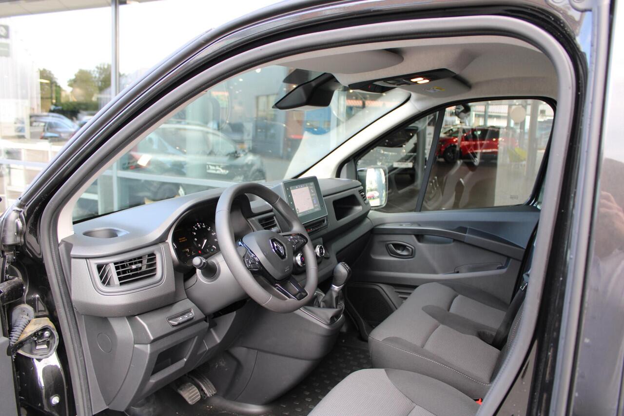 Renault TRAFIC E-Tech T29 L2H1 Comfort 52 kWh / EASY LINK NAVIGATIE / AIRBAG PASSAGIER / UITGEBREIDE PARKEER HUPL / PACK VISION / RESERVEWIEL / HANDSFREE CARD