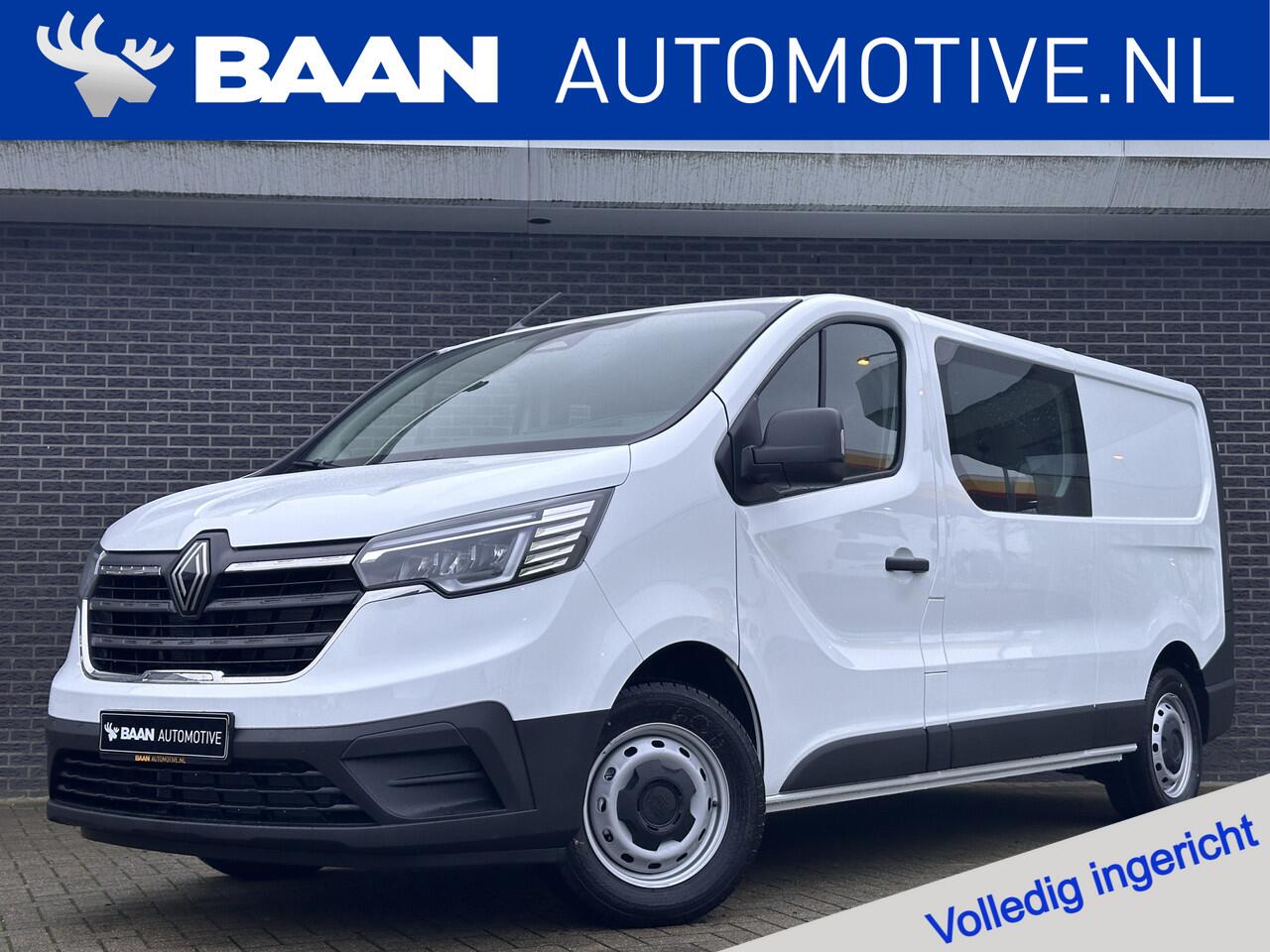 Renault TRAFIC 2.0 Blue dCi 130 T29 L2H1 Advance DC | Houten vloer | Zijwandbekleding laadruimte | Trekhaak | All-season