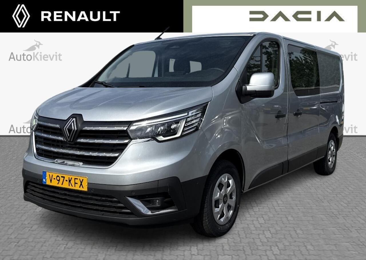Renault TRAFIC 2.0 Blue dCi 130 T30 L2H1 Advance DC - Dubbele Cabine - Zijdeur link + rechts - EASY LINK navi - Additionele parkeerhulp - Houten laadvloer SNOEKS