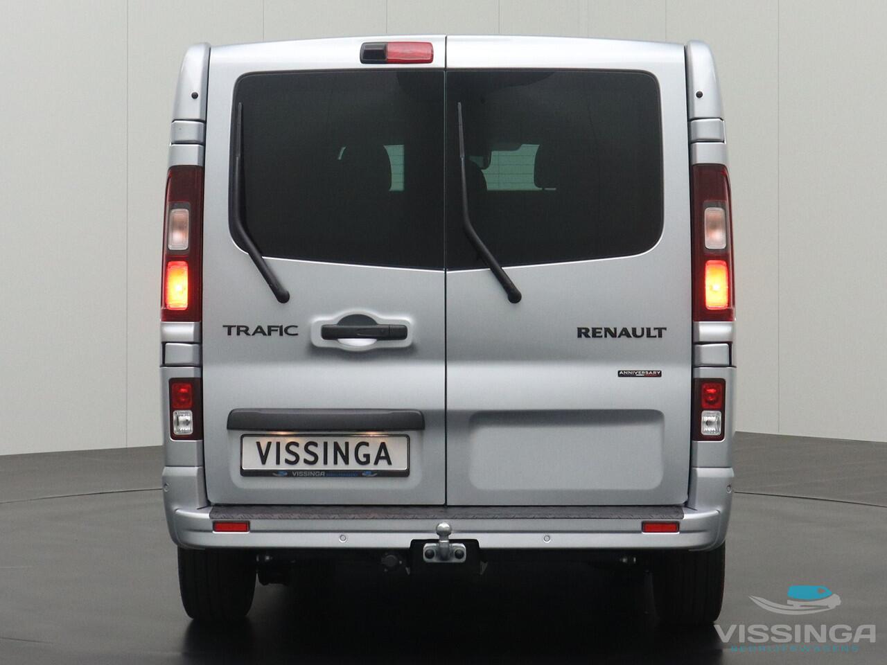 Renault TRAFIC L2H1 170 pk Anniversary Edition nr.125 Extra Luxe Dubbele Cabine Zilver