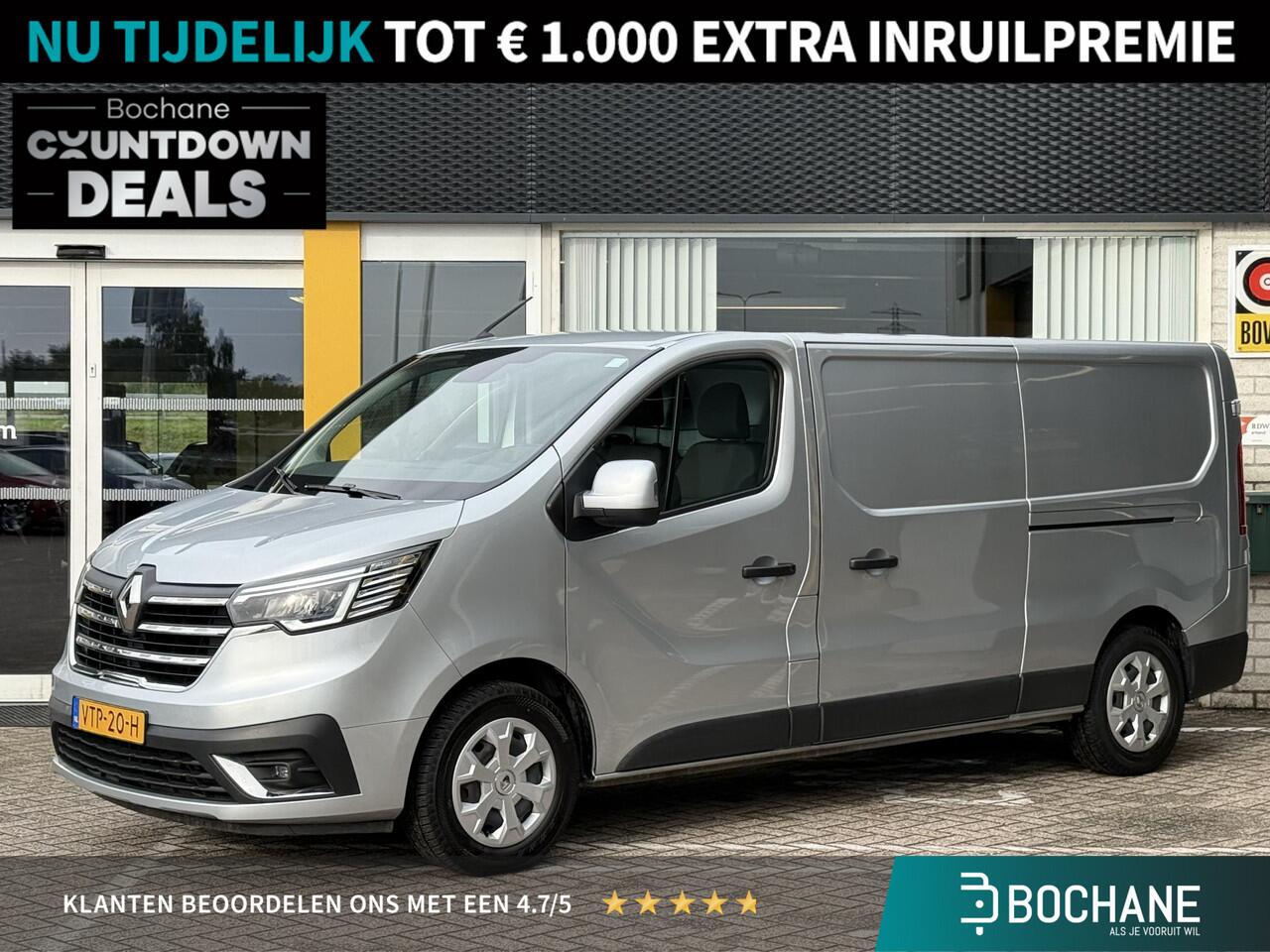 Renault TRAFIC 2.0 dCi 130 T30 L2H1 Work Edition | Trekhaak | DUBBELE SCHUIFDEUR |Navigatie | LED | DAB | Airco | Apple Carplay & Android Auto | Parkeersensoren | Cruise Control |