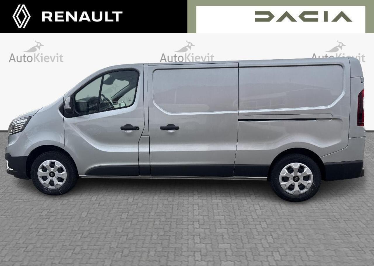 Renault TRAFIC 2.0 Blue dC1 150 EDC T30 L2H1 Advance - Zijschuifdeur links zonder ruit / EASY LINK navigatiesysteem met 8\" touchscreen en DAB+ radio en kaart Europa / Additionele parkeerhulp / Vierseizoenbanden met sneeuwvlokicoon / Reservewie