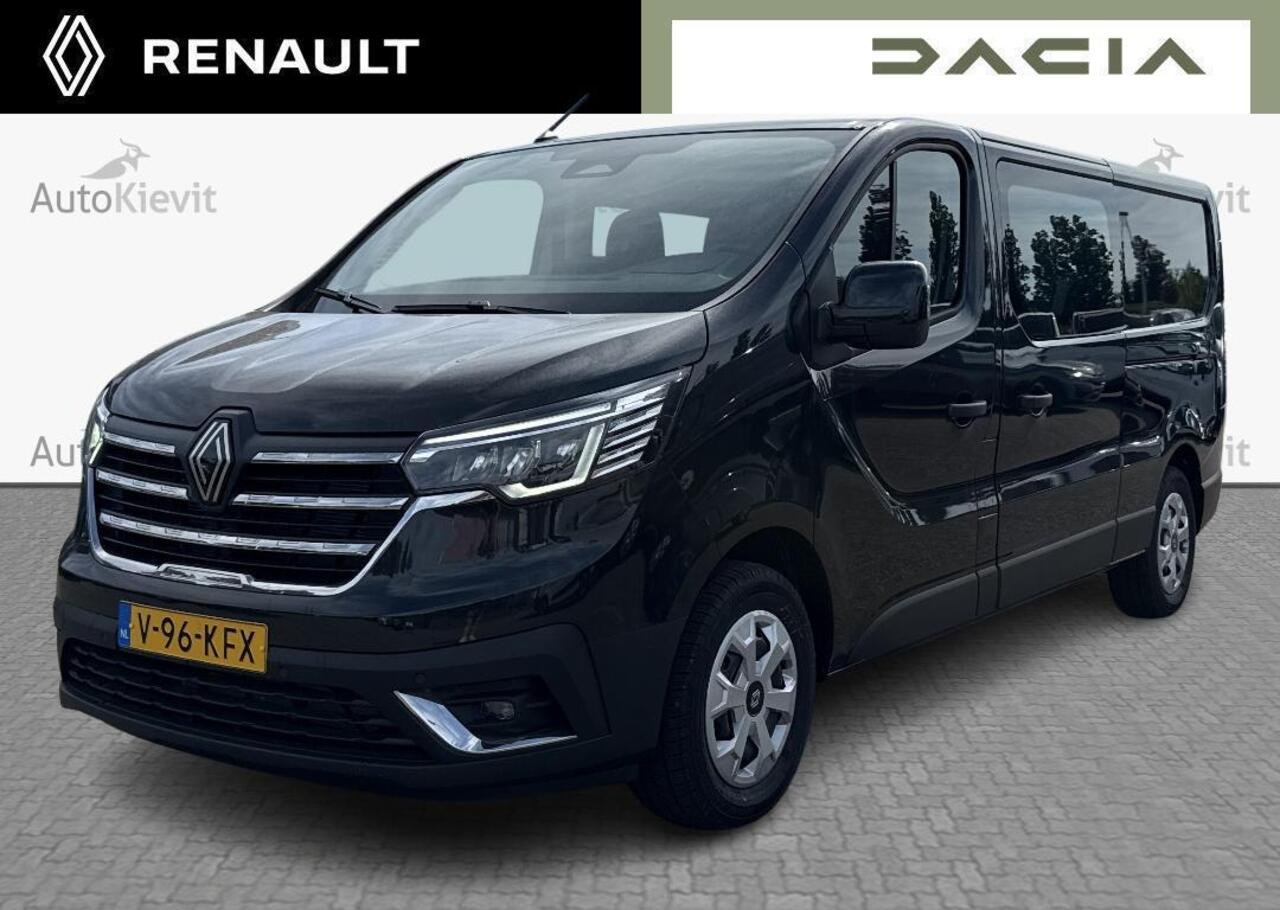Renault TRAFIC 2.0 Blue dCi 110 T30 L2H1 Advance DC - Dubbele Cabine - Zijdeur link + rechts - EASY LINK navi - Additionele parkeerhulp - Houten laadvloer SNOEKS