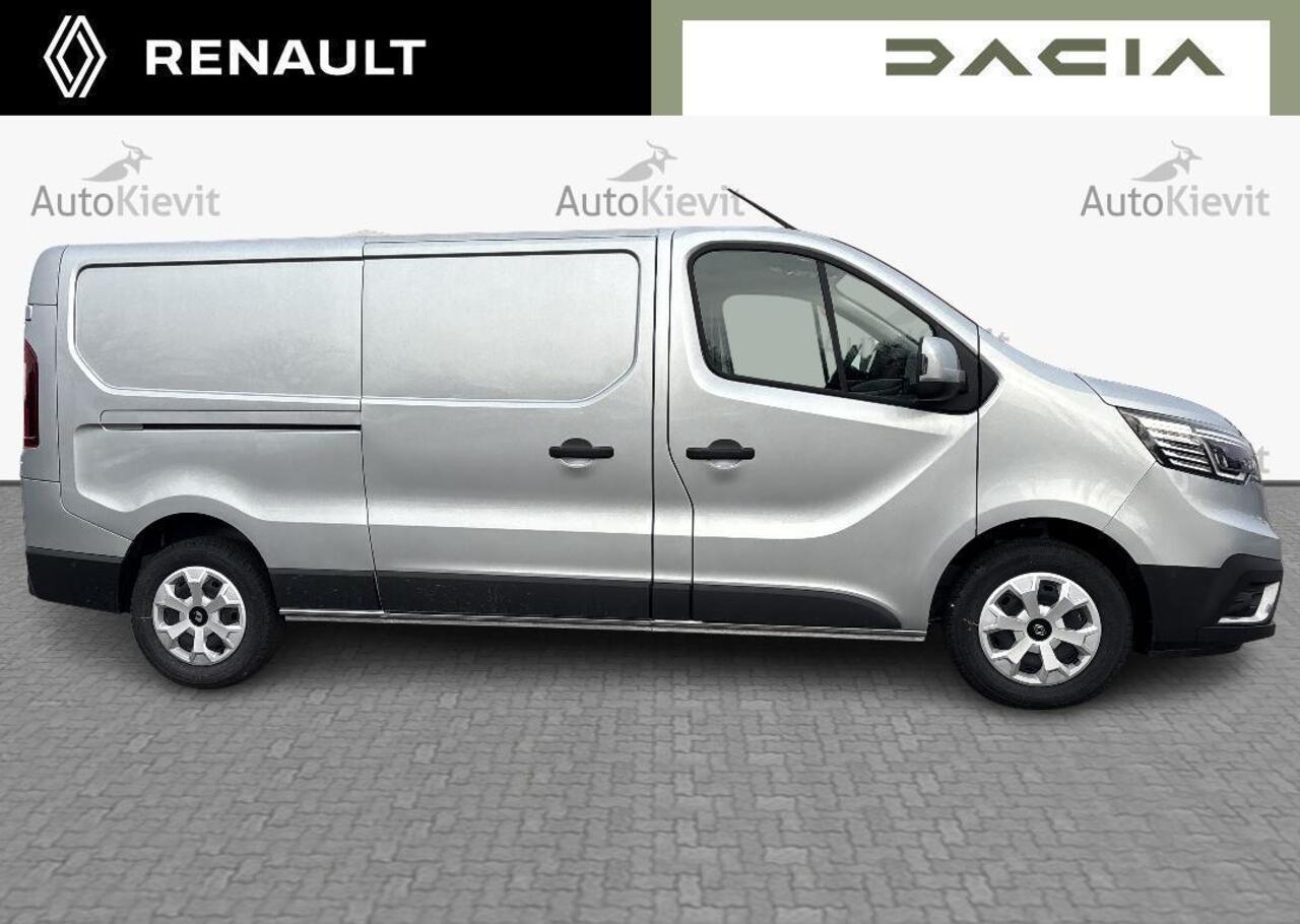 Renault TRAFIC 2.0 Blue dC1 150 EDC T30 L2H1 Advance - Zijschuifdeur links zonder ruit / EASY LINK navigatiesysteem met 8\" touchscreen en DAB+ radio en kaart Europa / Additionele parkeerhulp / Vierseizoenbanden met sneeuwvlokicoon / Reservewie