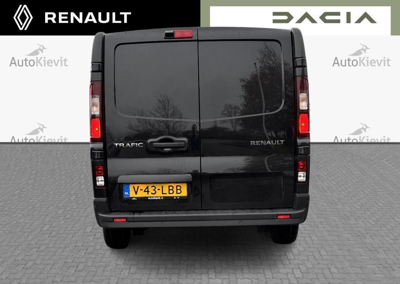 Renault TRAFIC 2.0 Blue dC1 150 EDC T30 L2H1 Advance - Zijschuifdeur links zonder ruit / EASY LINK navigatiesysteem met 8\" touchscreen en DAB+ radio en kaart Europa / Additionele parkeerhulp / Vierseizoenbanden met sneeuwvlokicoon / Reservewie