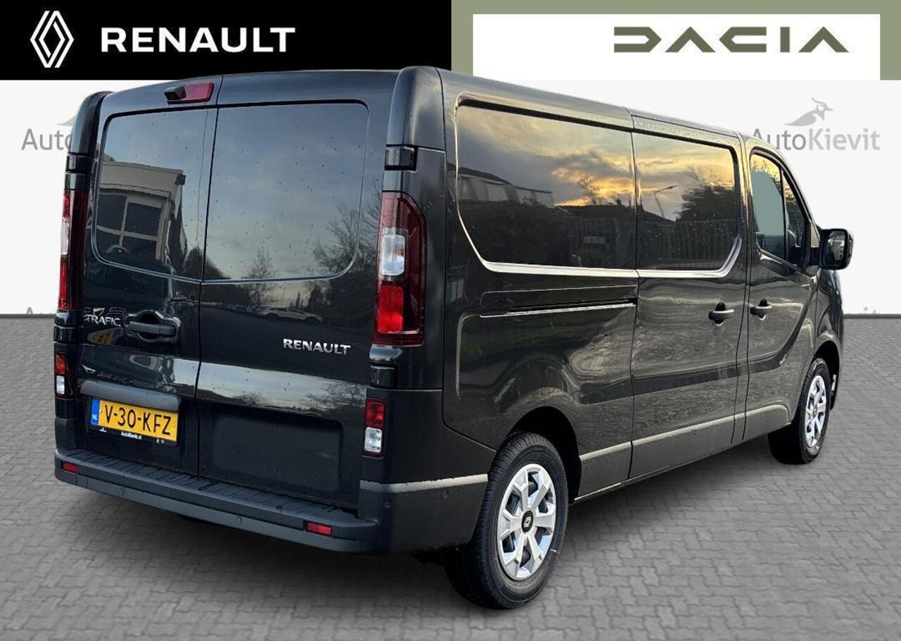 Renault TRAFIC 2.0 Blue dCi 110 T30 L2H1 Advance - Zijdeur link + rechts - EASY LINK navi - Additionele parkeerhulp - Houten laadvloer