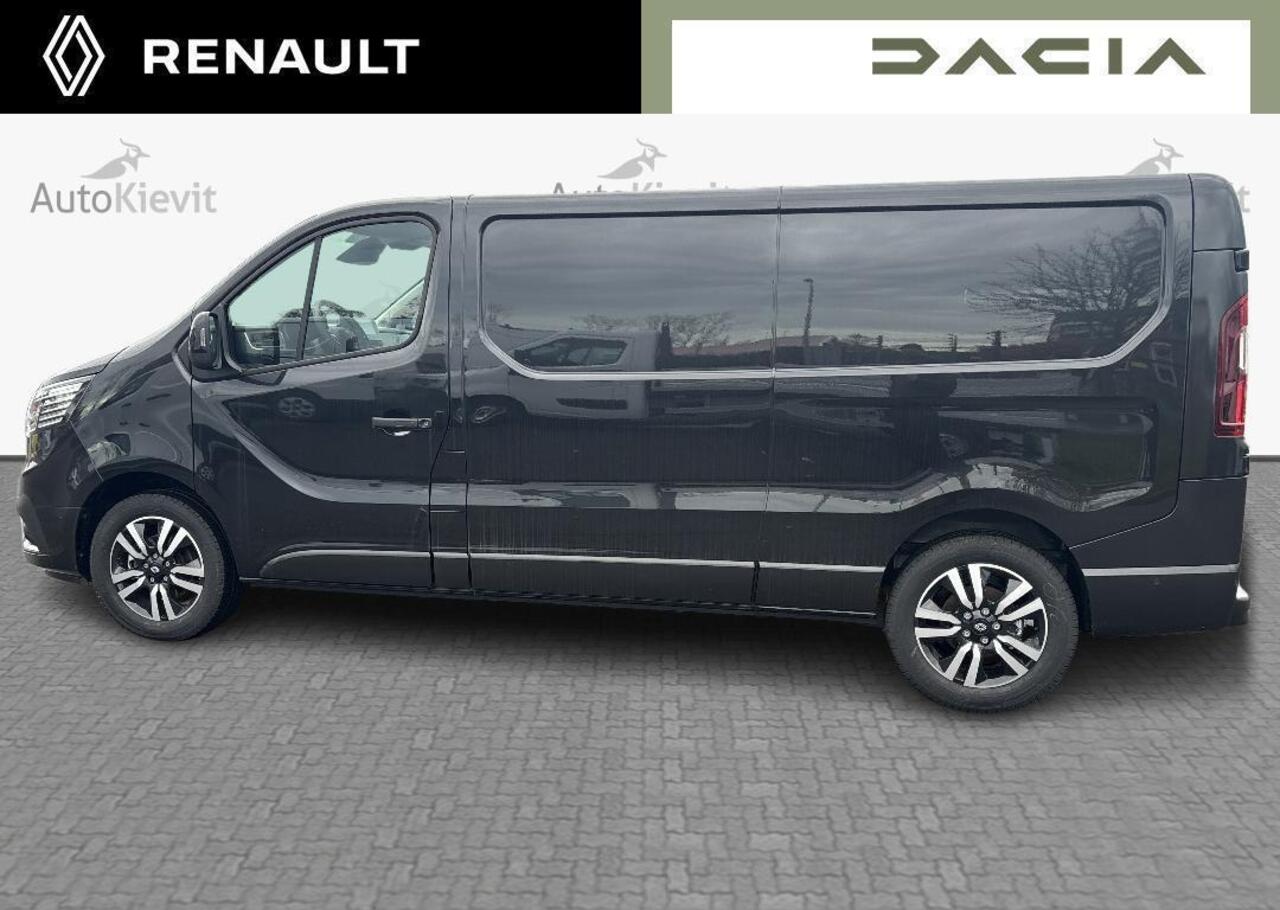 Renault TRAFIC 2.0 Blue dCi 170 T30 L2H1 Extra - Reservewiel / Alarm / 17\" lichtmetalen velgen Noir - Houten laadvloer
