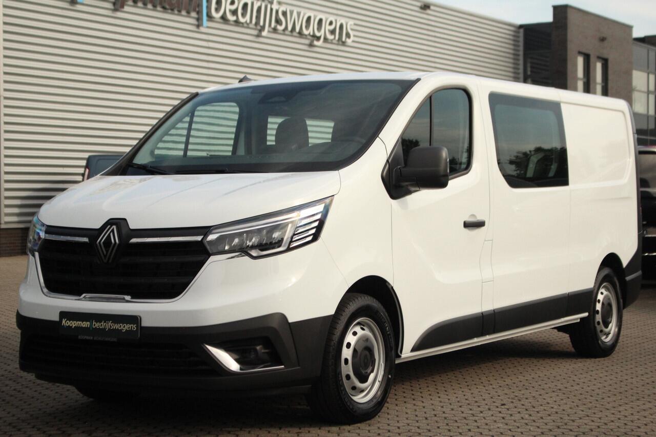 Renault TRAFIC 2.0dCi 150pk T30 L2H1 DC | 6-Zits | Carplay/Android | Camera | Lease 573,- p/m