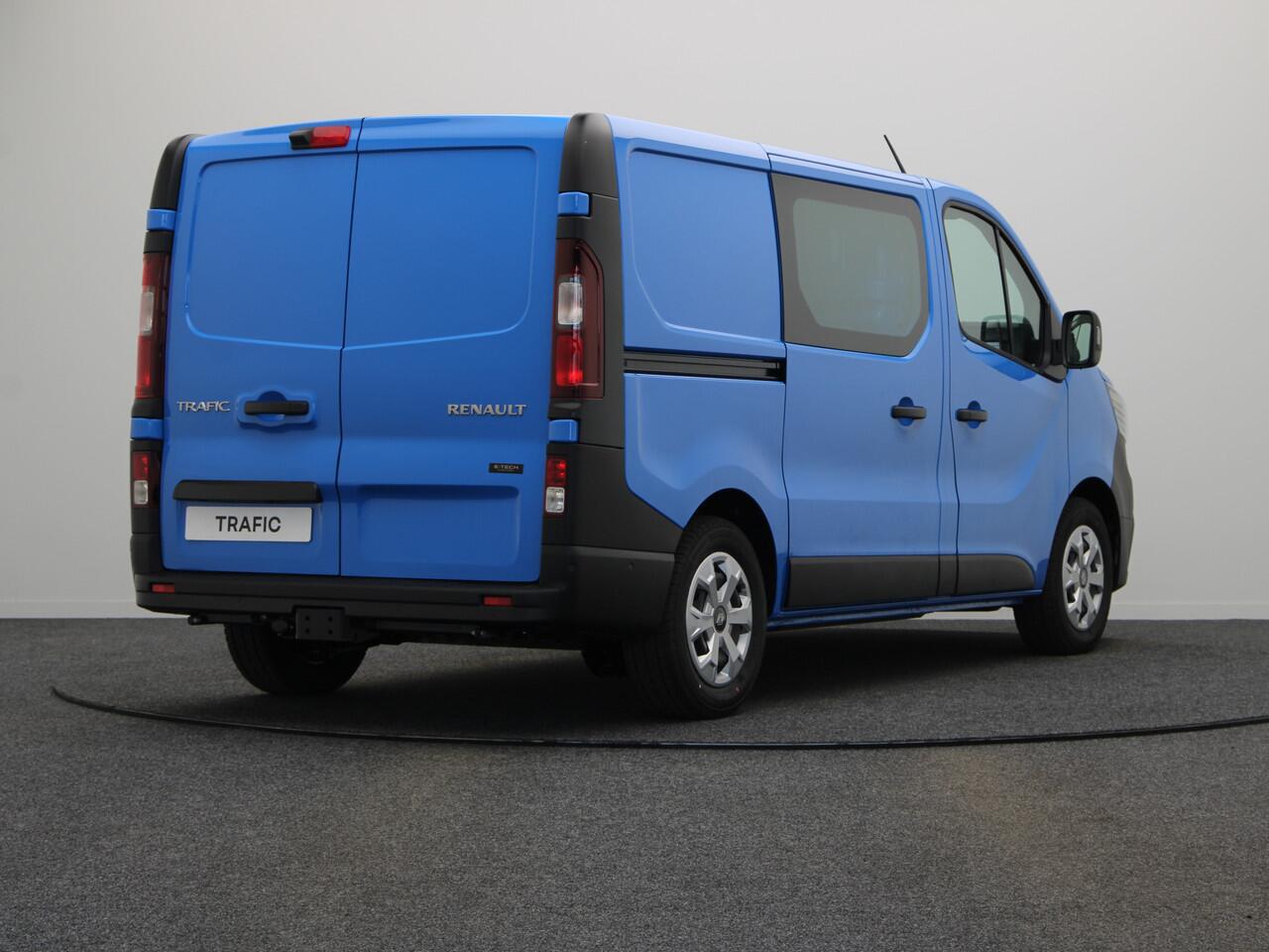 Renault TRAFIC Comfort - Gesloten Bestel E-TECH Electric 120 | Trekhaak | Parkeersensoren rondom | All season banden | Schuifdeur recht met raam |