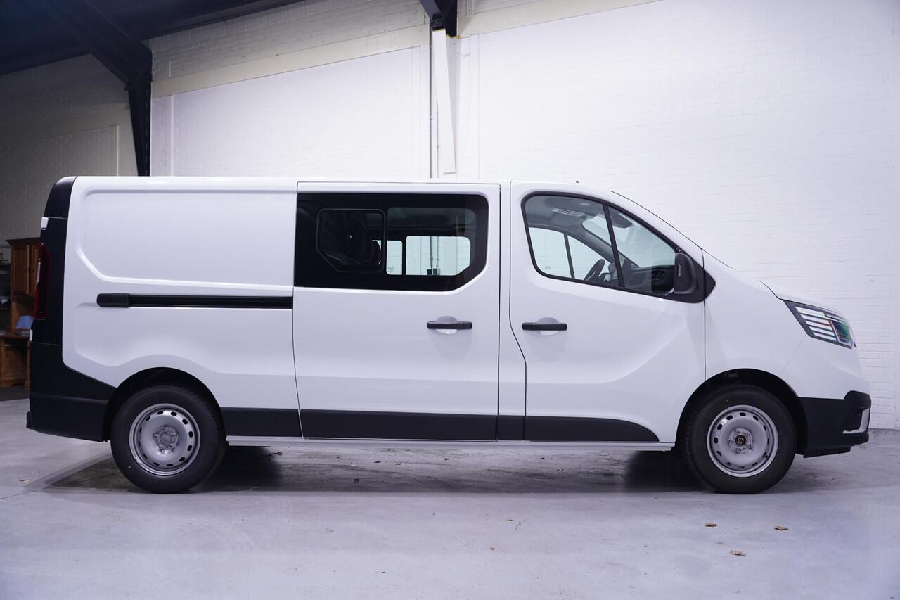 Renault TRAFIC 2.0 DCi 170 pk L2 Dubbel Cabine Aut. BPM vrij Navi 2x Schuifdeur, LED Koplampen, PDC achter, 5-Zits Nieuw