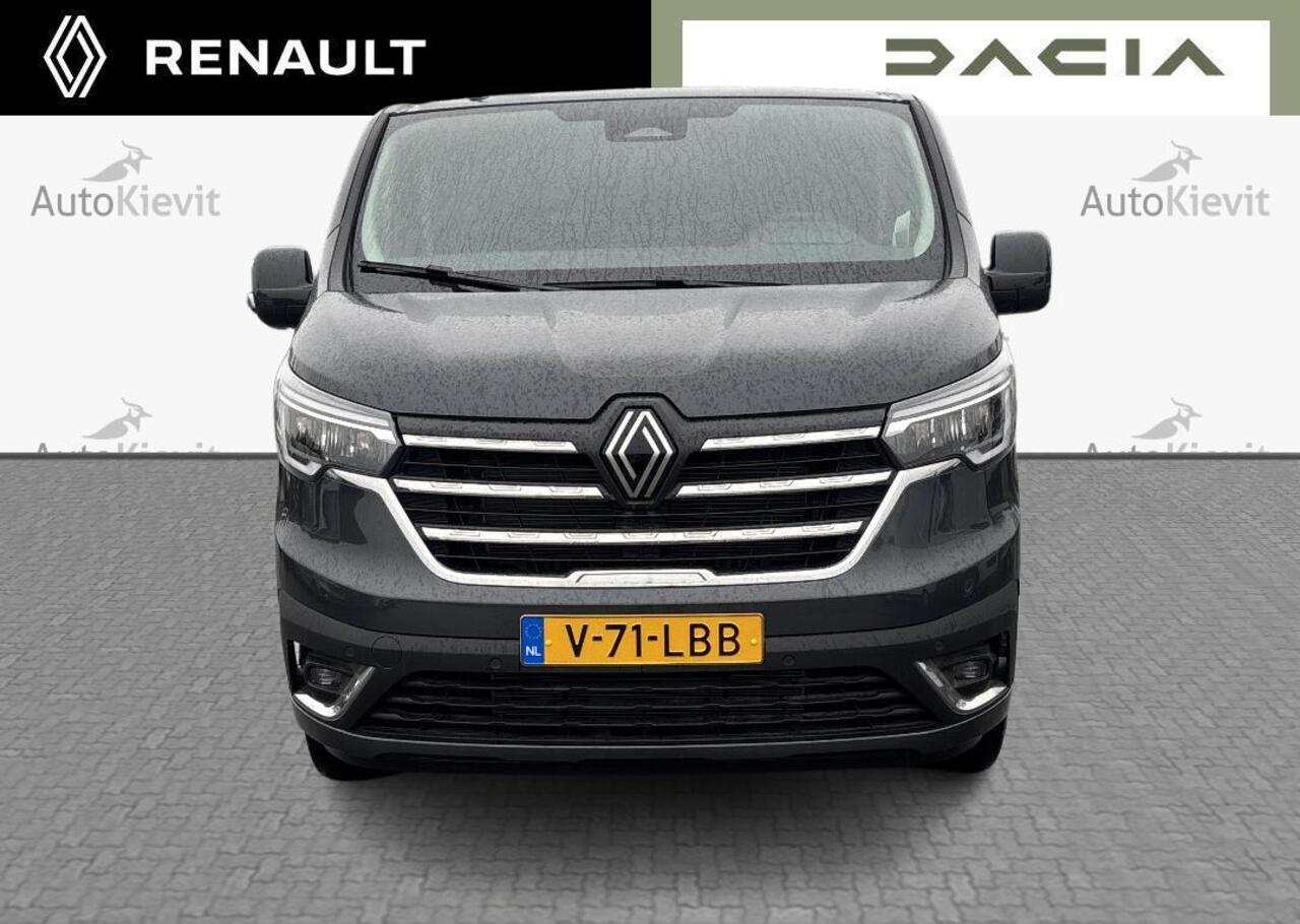 Renault TRAFIC 2.0 Blue dCi 170 T30 L2H1 Extra - Reservewiel / Alarm / 17\" lichtmetalen velgen 'Avens Noir Diamantée' in aluminium en zwart,Houten laadvloer
