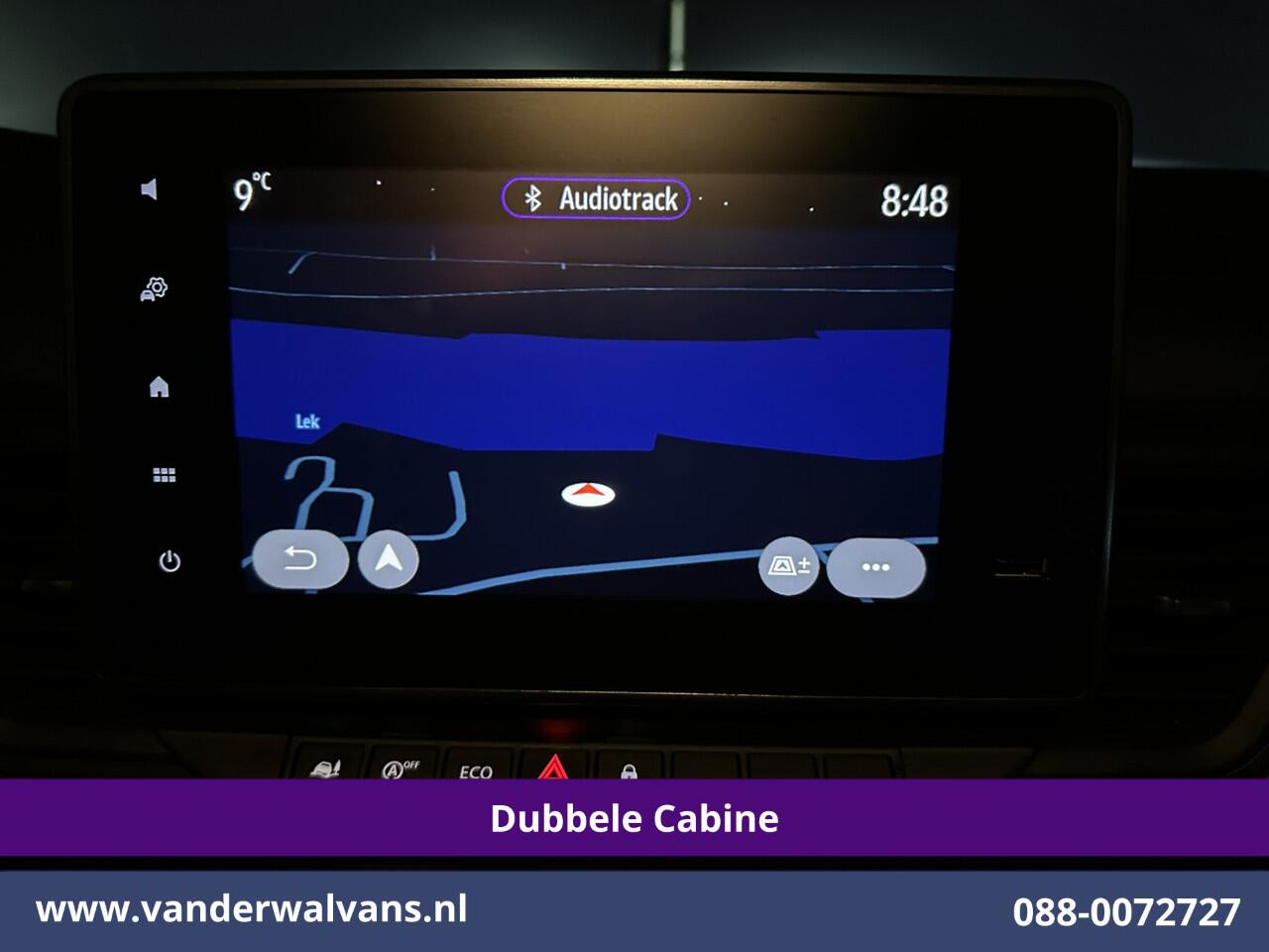 Renault TRAFIC 2.0 BluedCi 131pk L2H1 Dubbele Cabine Fabrieksgarantie Euro6 Airco | 6-Zits | Navigatie | LED | Camera | Cruisecontrol 2500kg Trekhaak, Parkeersensoren