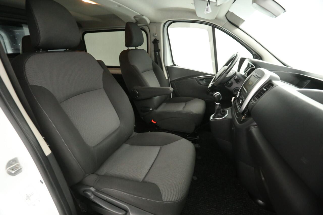 Renault TRAFIC 2.0 dCi T29 L2H1 | Euro6 | 146PK | Dubbele Cabine | Aut. | Airco | Camera | Cruise | Navi | Trekh. | Parkeersens.