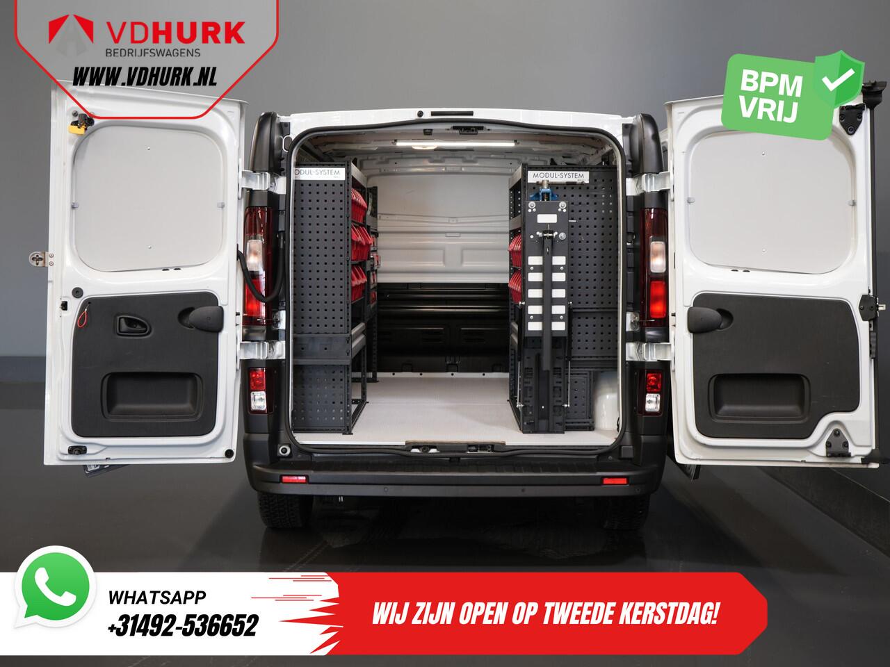 Renault TRAFIC 2.0 dCi 145 pk BPM VRIJ Inrichting/ Standkachel/ Stoelverw/ CarPlay/ Camera/ PDC/ Cruise/ Airco