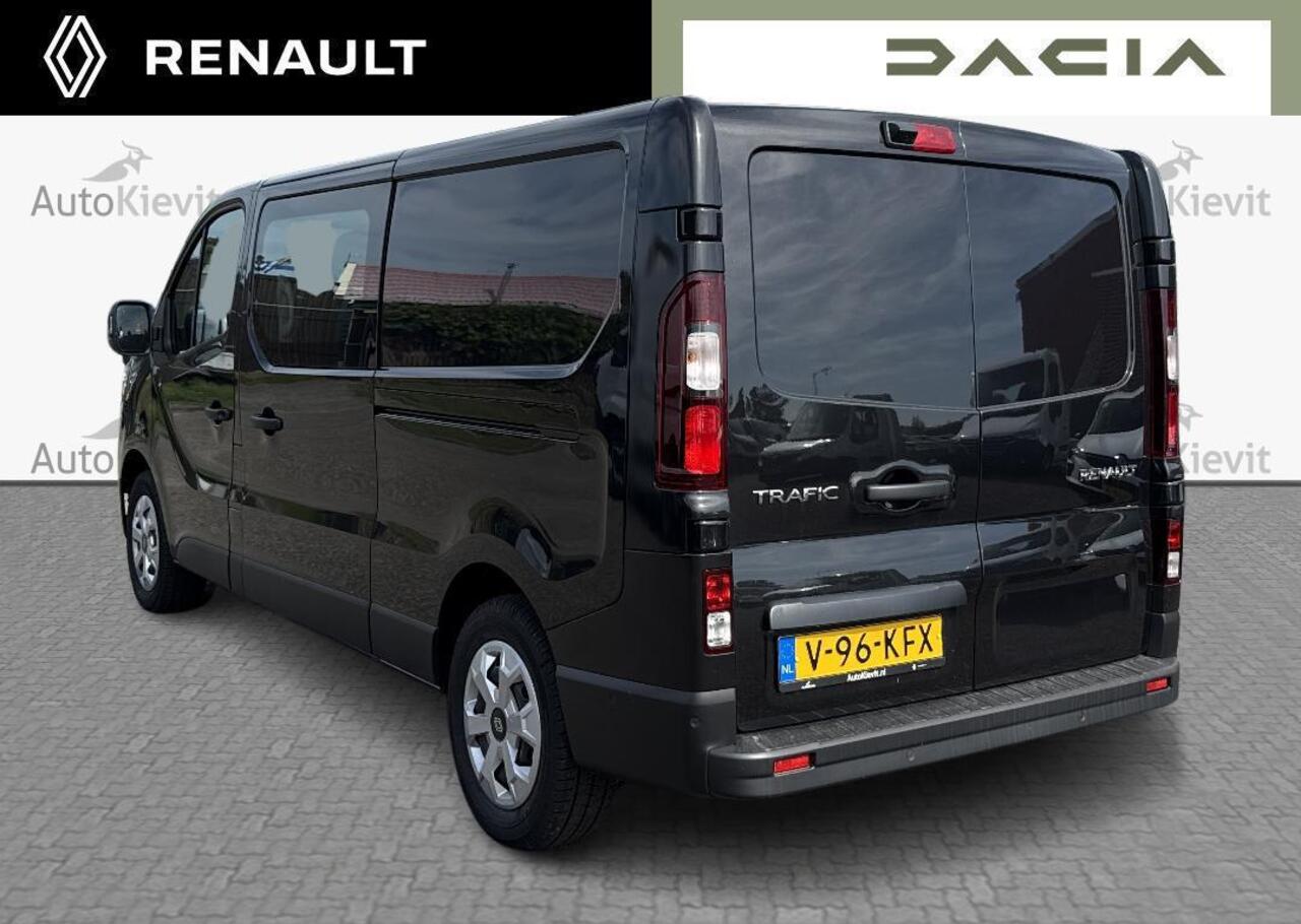 Renault TRAFIC 2.0 Blue dCi 110 T30 L2H1 Advance DC - Dubbele Cabine - Zijdeur link + rechts - EASY LINK navi - Additionele parkeerhulp - Houten laadvloer SNOEKS