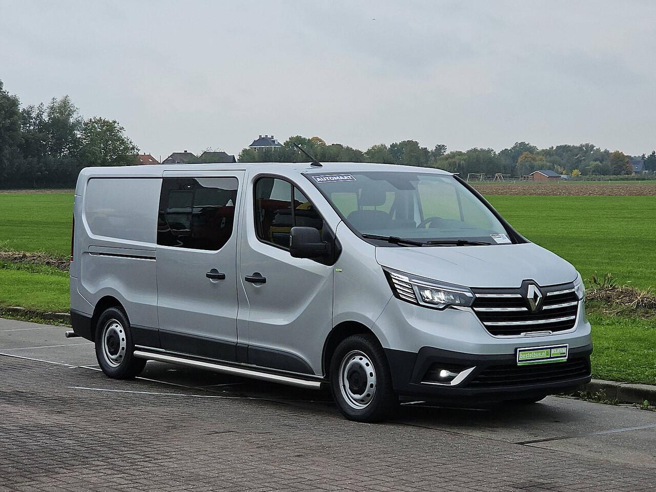 Renault TRAFIC 2.0 dCi L2H1 DC Comfort Camera Navi Cruise Automaat Sidebars Euro6 150Pk NAP 1e Eigenaar!