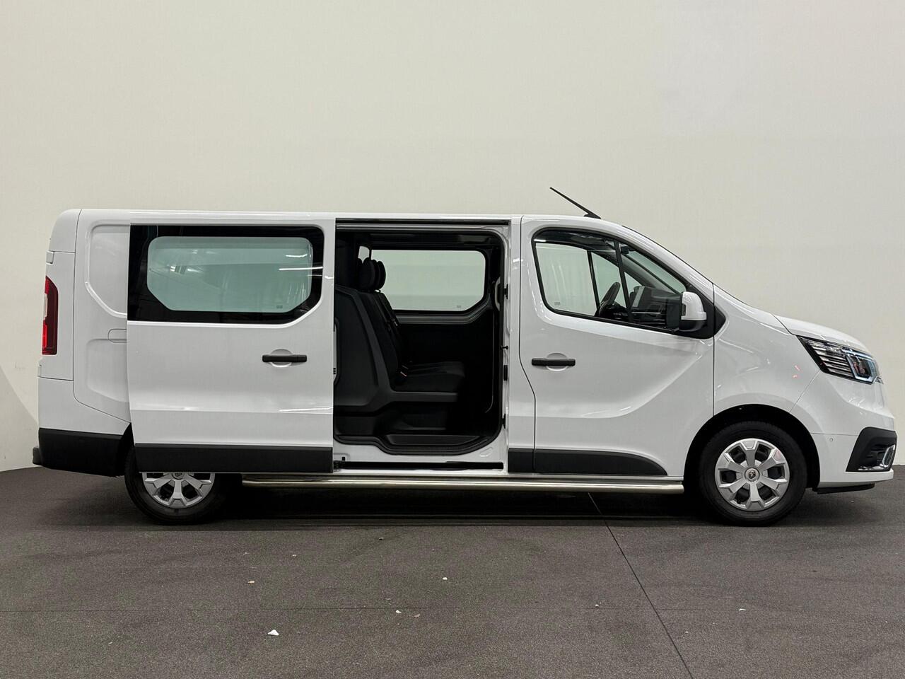 Renault TRAFIC 2.0 DCI 150PK L2H1 Dubbele Cabine Work Edition Airco Cruise Control Navi Parkeersensoren Voor & Achter Camera