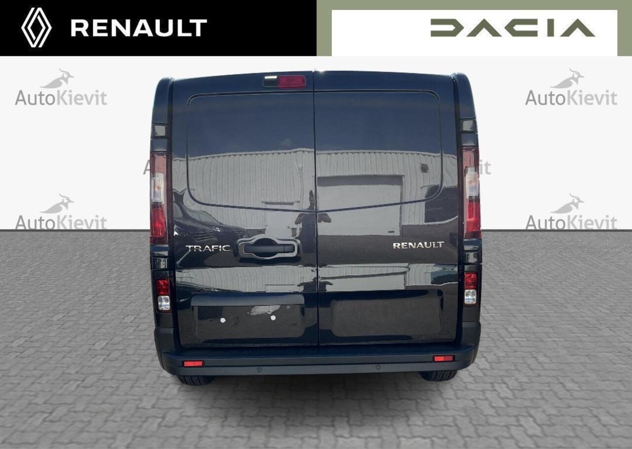 Renault TRAFIC 2.0 Blue dC1 150 EDC T30 L2H1 Advance - Zijschuifdeur links zonder ruit / EASY LINK navigatiesysteem met 8\" touchscreen en DAB+ radio en kaart Europa / Additionele parkeerhulp / Vierseizoenbanden met sneeuwvlokicoon / Reservewie