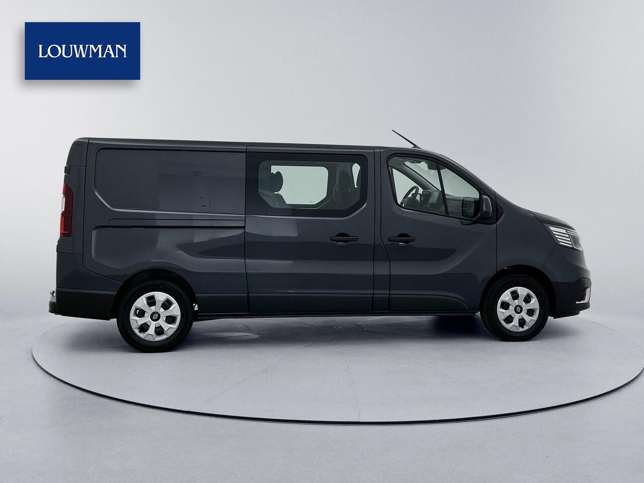 Renault TRAFIC 2.0 Blue dCi 130 T29 L2H1 Advance DC 2x Schuifdeur Led Dubbele cabine Betimmering Trekhaak Camera Lichtmetaal Parkeersensoren Carplay