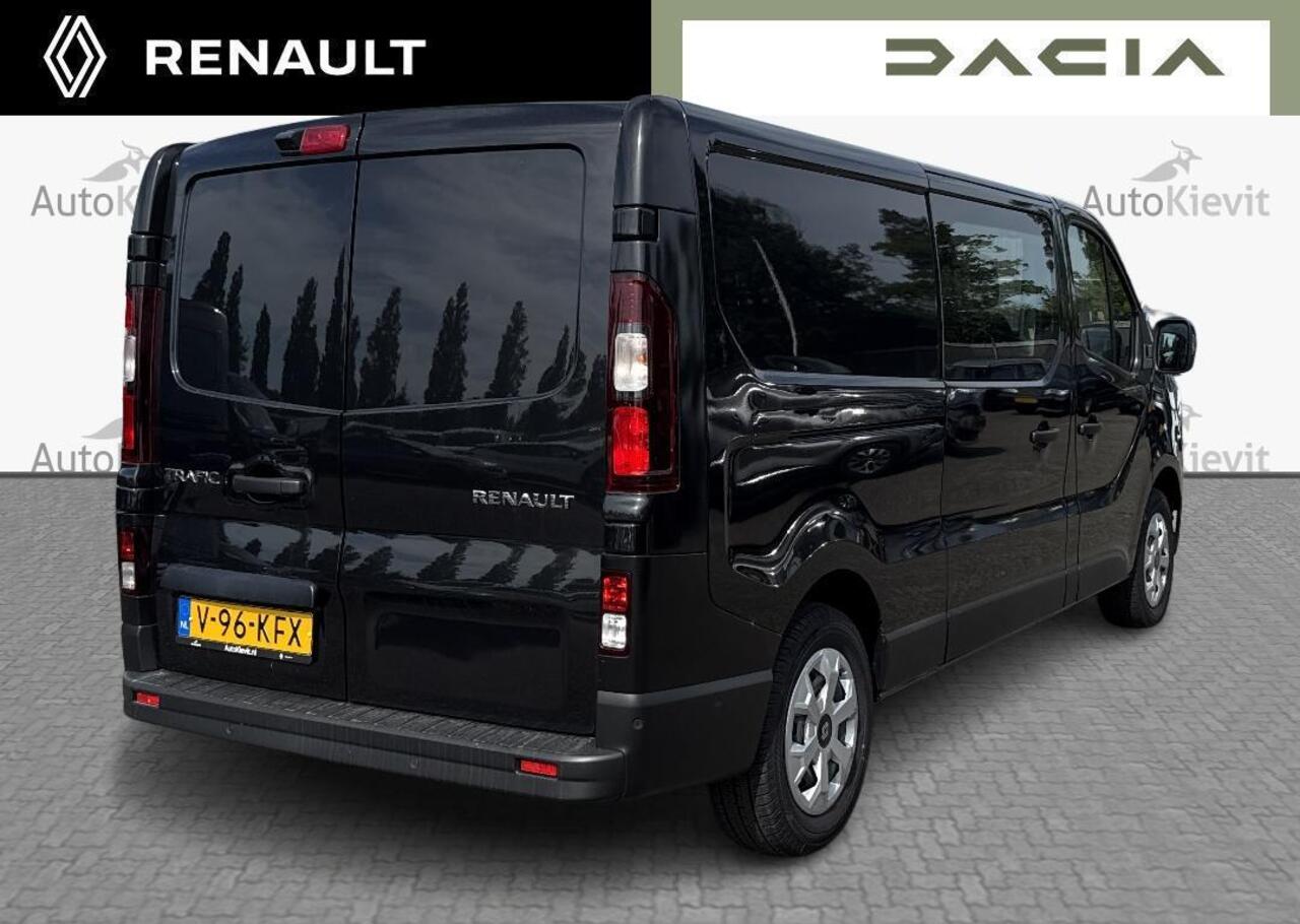 Renault TRAFIC 2.0 Blue dCi 110 T30 L2H1 Advance DC - Dubbele Cabine - Zijdeur link + rechts - EASY LINK navi - Additionele parkeerhulp - Houten laadvloer SNOEKS