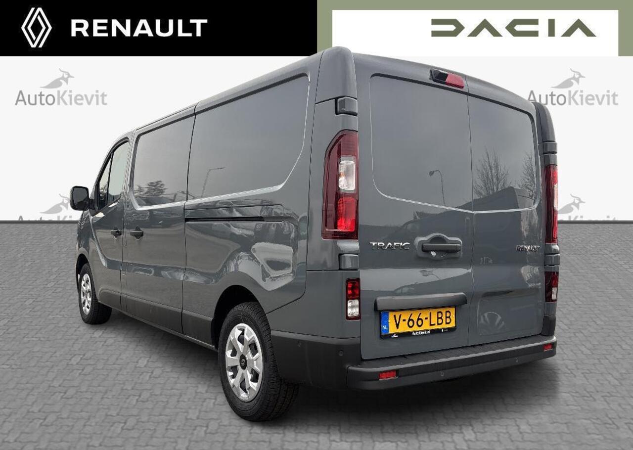 Renault TRAFIC 2.0 Blue dCi 130 T30 L2H1 Advance - EASY LINK navigatiesysteem met 8\" touchscreen en DAB+ radio en kaart Europa,Additionele parkeerhulp,Houten laadvloer (12 mm) voor intensief gebruik met anti-slipcoating,Zijschuifdeur links