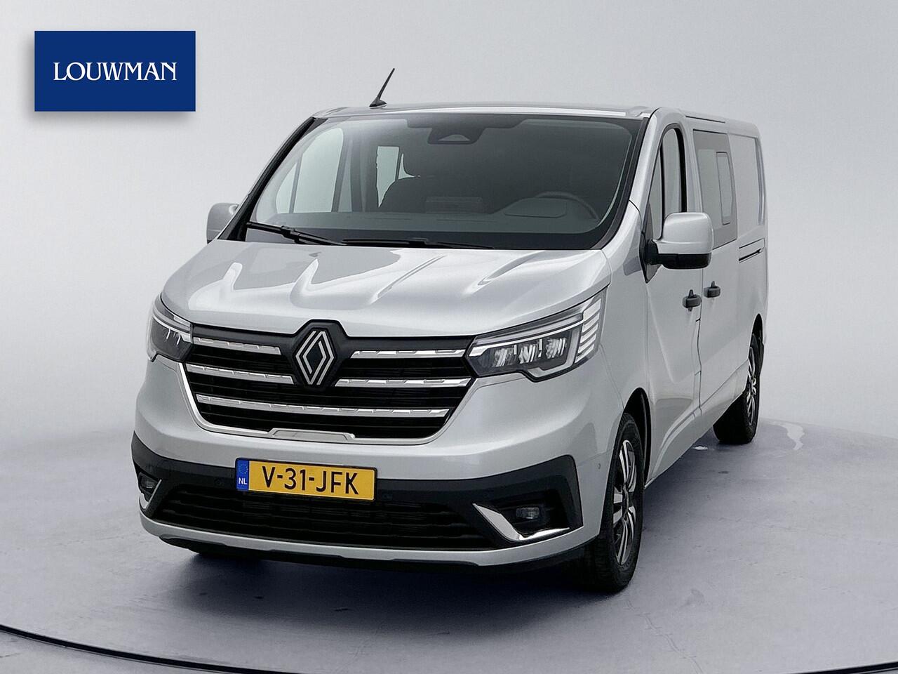 Renault TRAFIC 2.0 Blue dCi EDC 170 T29 L2H1 Extra DC 2x Schuifdeur Betimmering Trekhaak Navigatie Parkeersensoren Camera Carplay Dubbele cabine