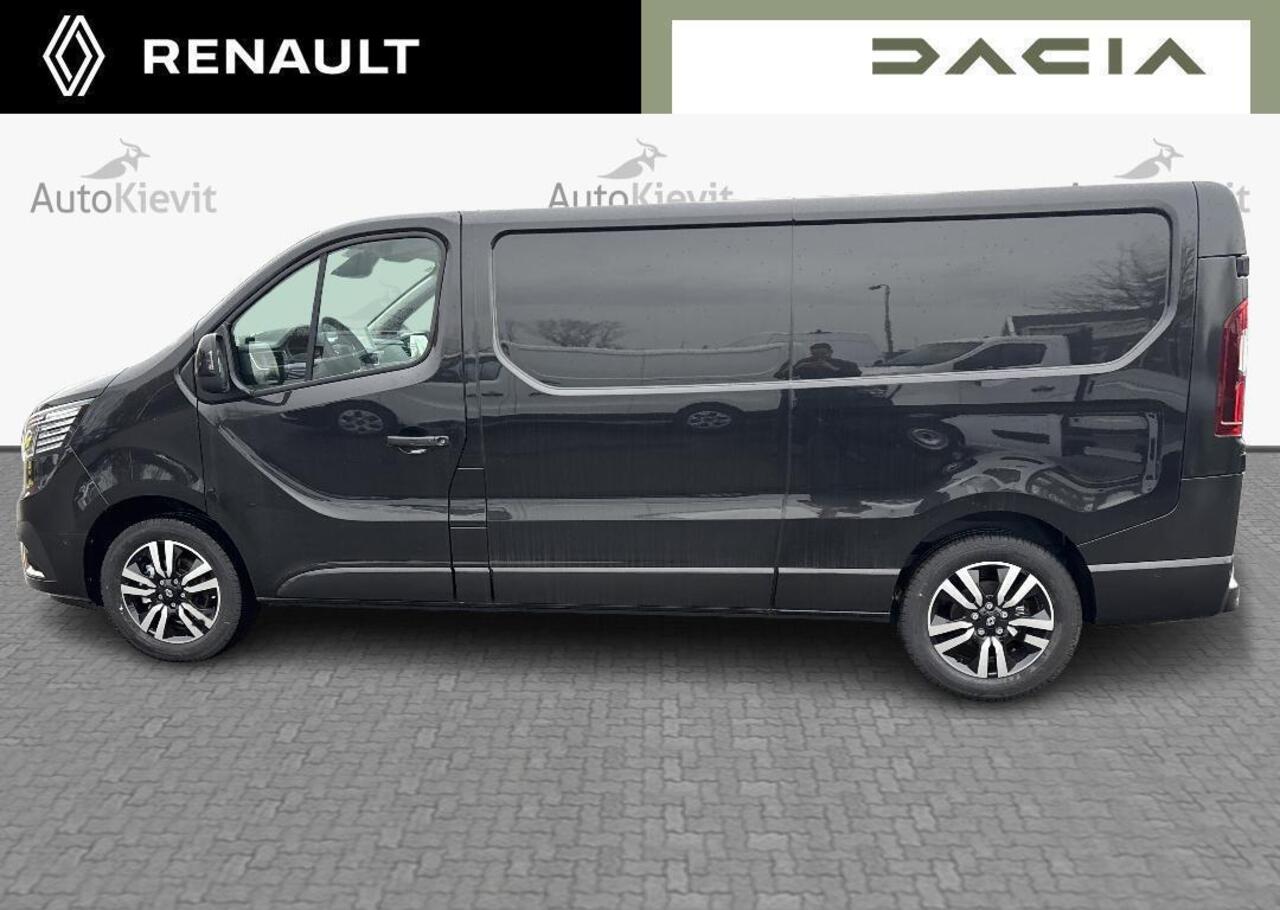 Renault TRAFIC 2.0 Blue dCi 170 T30 L2H1 Extra - Reservewiel / Alarm / 17\" lichtmetalen velgen Noir - Houten laadvloer