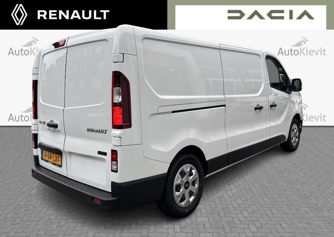Renault TRAFIC E-Tech T29 L2H1 Advance 52 kWh - 50 kW DC-lader EASY LINK navigatiesysteem met 8\" touchscreen en DAB+ radio,houten laadvloer en polypro zijwandbekleding in de laadruimte
