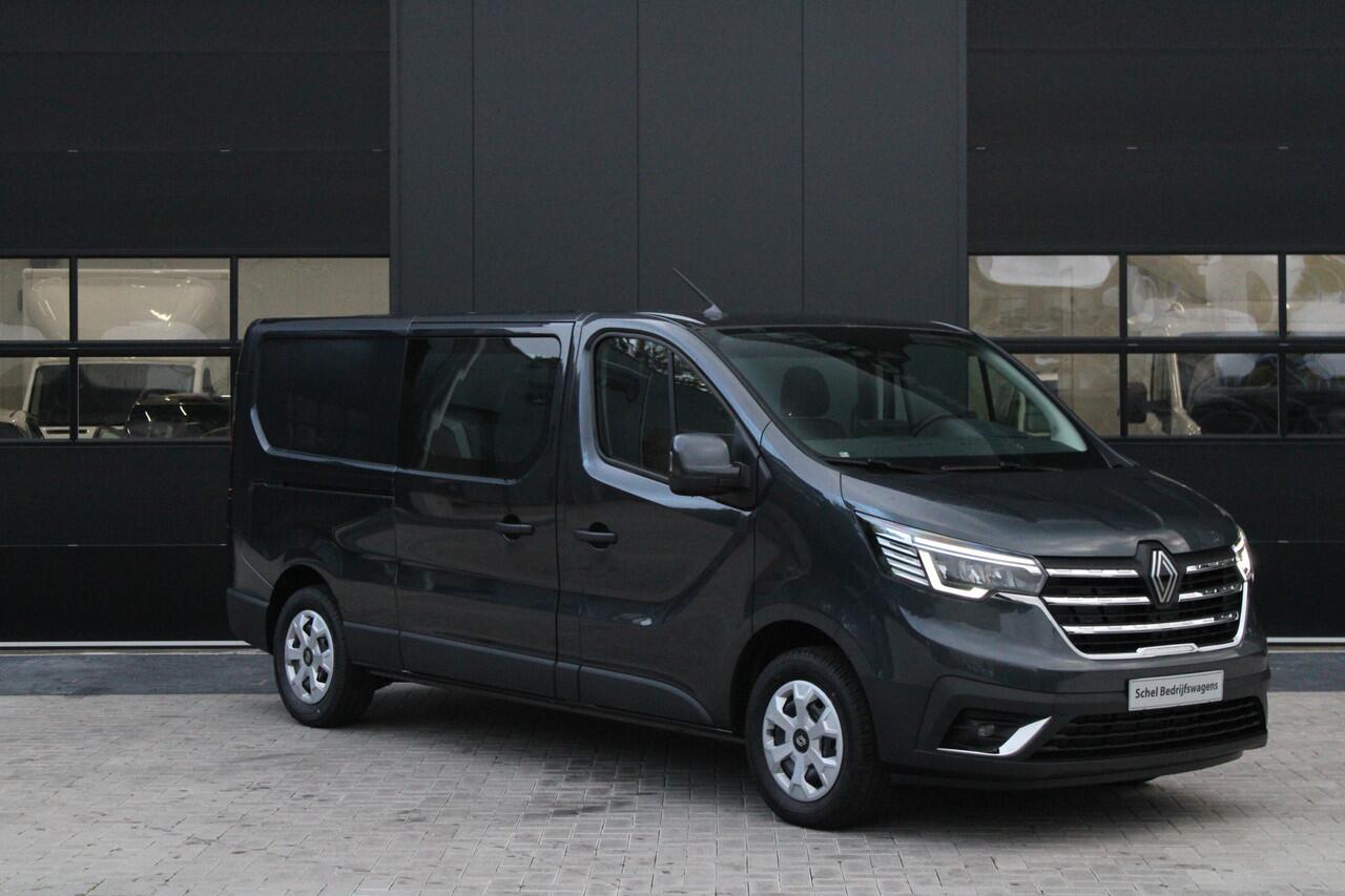 Renault TRAFIC 2.0 Blue dCi 130pk T29 L2H1 Advance Dubbele Cabine - Carplay - Android - 2x Schuifdeur - Passagiersstoel - Camera - LED - Rijklaar