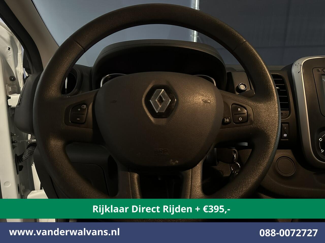 Renault TRAFIC 2.0 dCi 120pk L1H1 Euro6 *Rijklaar Direct Rijden* Airco | 2x Zijdeur | Navigatie | LED | Trekhaak | Cruisecontrol Parkeersensoren