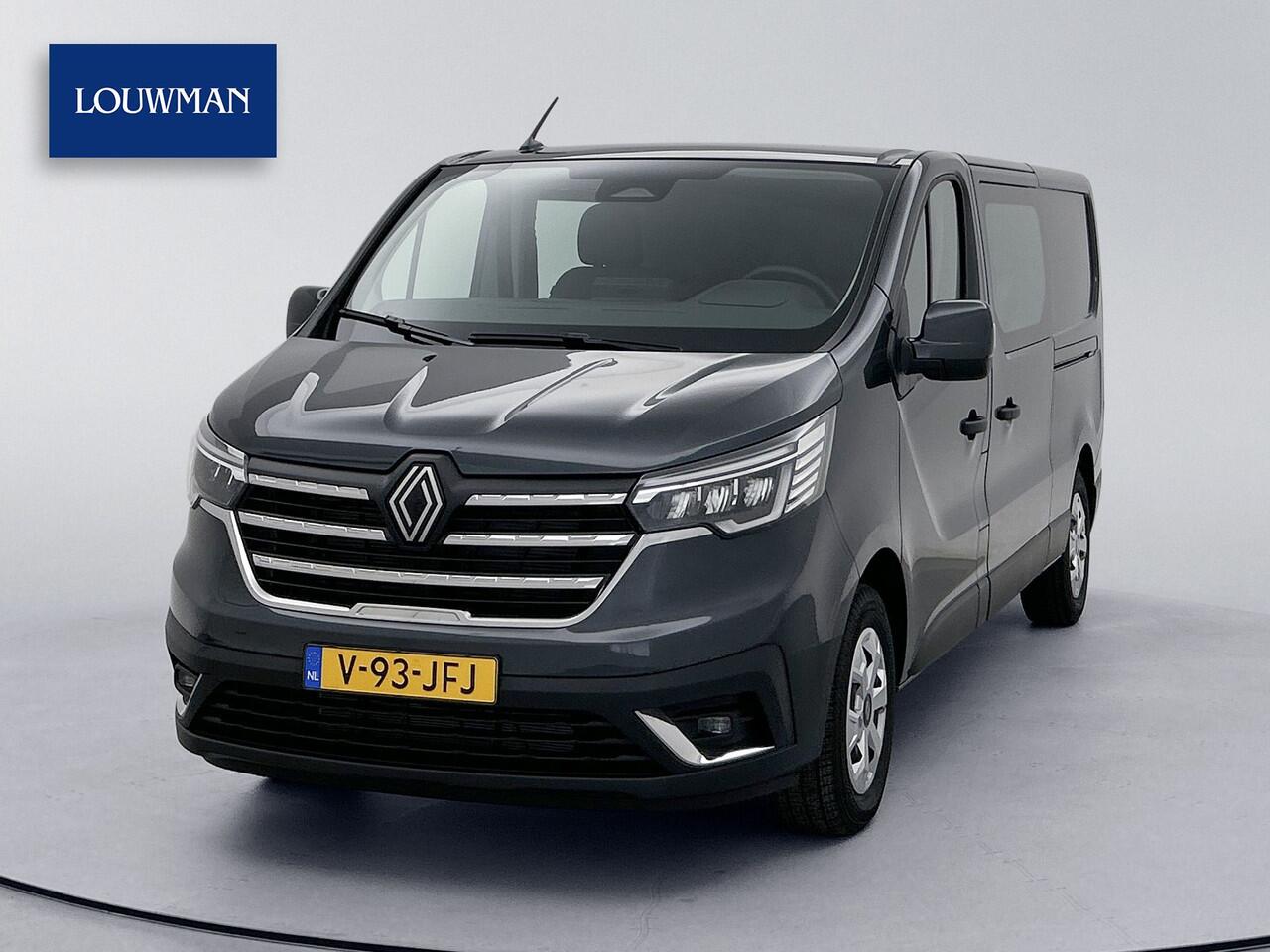 Renault TRAFIC 2.0 Blue dCi 130 T29 L2H1 Advance DC 2x Schuifdeur Led Dubbele cabine Betimmering Trekhaak Camera Lichtmetaal Parkeersensoren Carplay