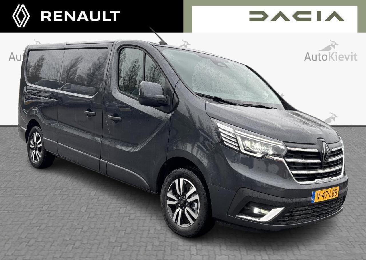 Renault TRAFIC 2.0 Blue dCi 170 T30 L2H1 Extra - Reservewiel / Alarm / 17\" lichtmetalen velgen Noir - Houten laadvloer