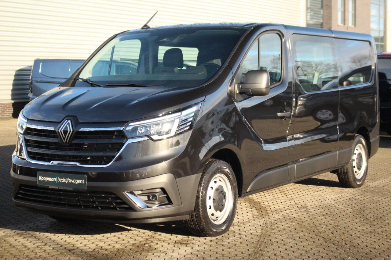 Renault TRAFIC 2.0dCi 150pk T30 L2H1 DC | 6-Zits | Carplay/Android | Camera | Lease 573,- p/m