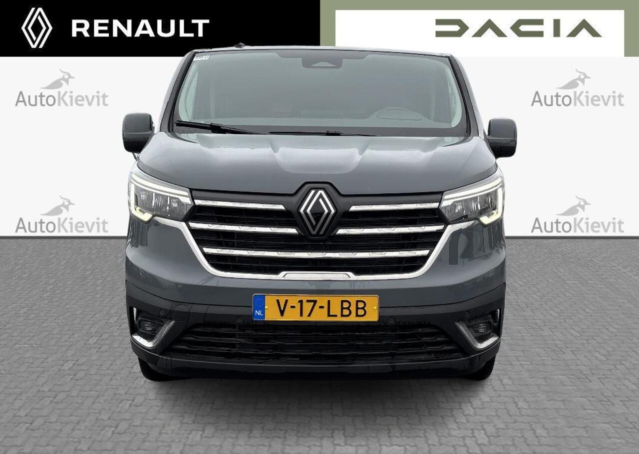 Renault TRAFIC 2.0 Blue dC1 150 EDC T30 L2H1 Advance - Zijschuifdeur links zonder ruit / EASY LINK navigatiesysteem met 8\" touchscreen en DAB+ radio en kaart Europa / Additionele parkeerhulp / Vierseizoenbanden met sneeuwvlokicoon / Reservewie