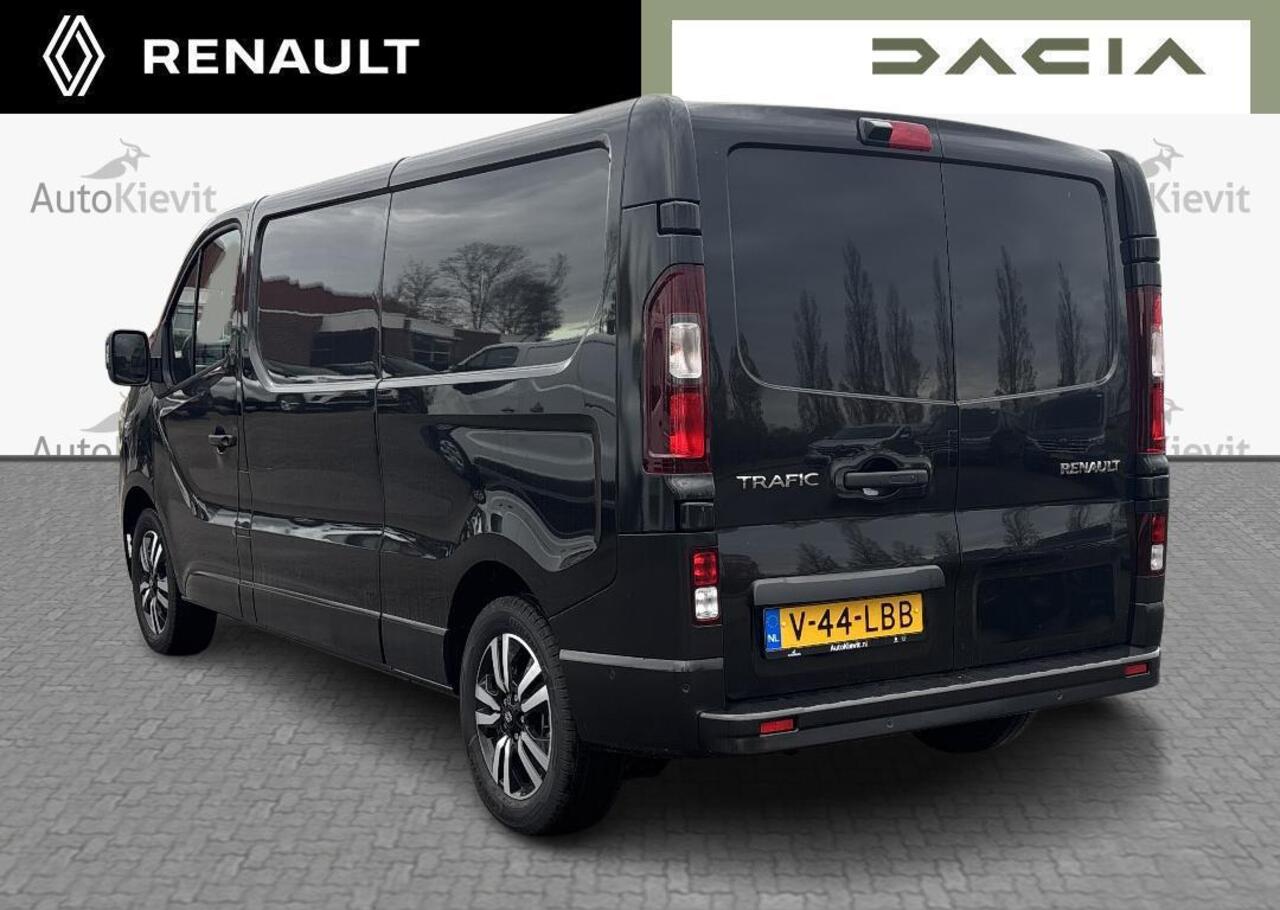 Renault TRAFIC 2.0 Blue dCi 170 T30 L2H1 Extra - Reservewiel / Alarm / 17\" lichtmetalen velgen Noir - Houten laadvloer