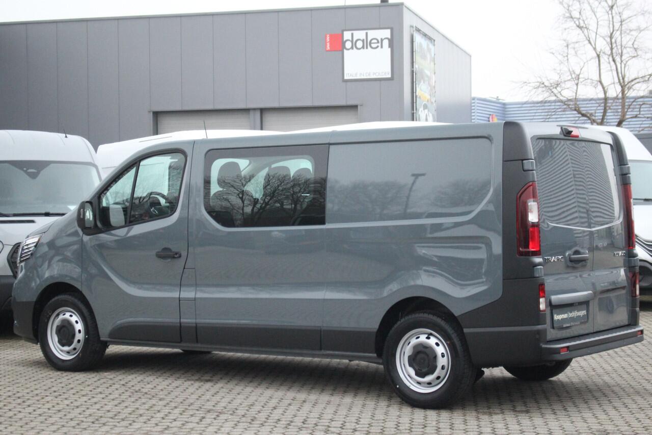 Renault TRAFIC 2.0dCi 150pk T30 L2H1 DC | 6-Zits | Carplay/Android | Camera | Lease 573,- p/m