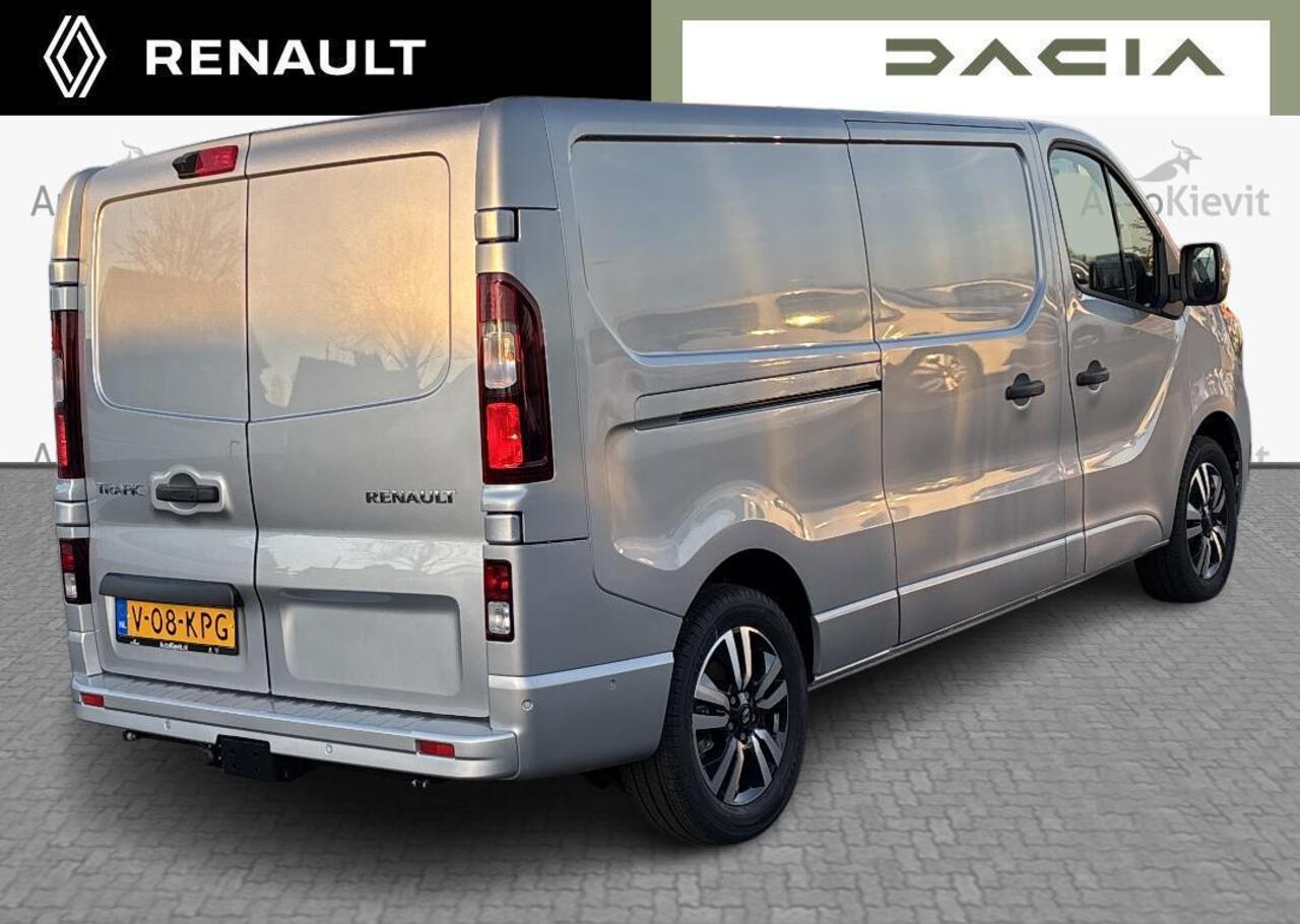 Renault TRAFIC 2.0 Blue dCi 170 EDC T30 L2H1 Extra - Alarm / Trekhaak / Houten laadvloer / Zijschuifdeur links / 17" lichtmetalen velgen / Reservewiel